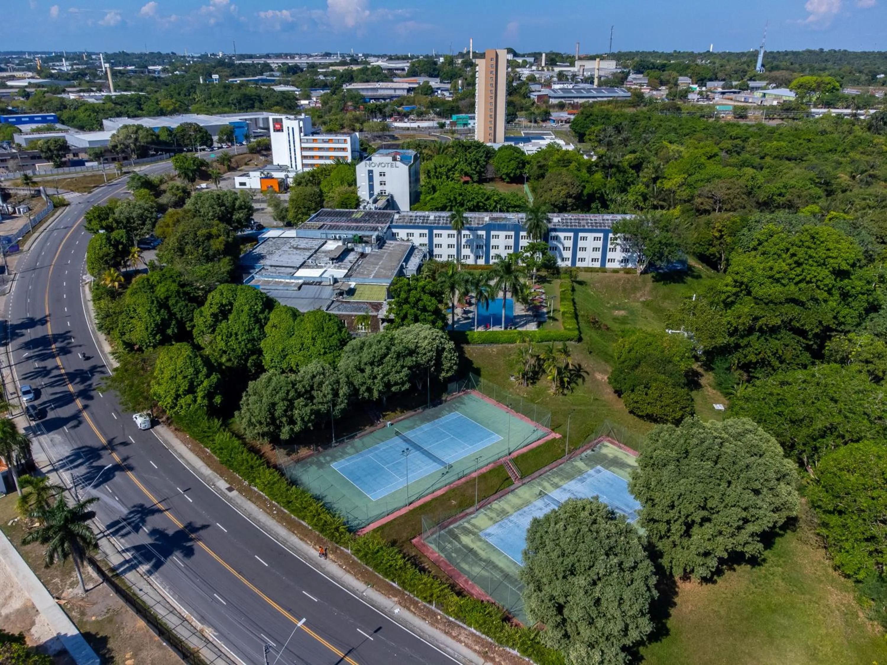 Natural landscape in Novotel Manaus