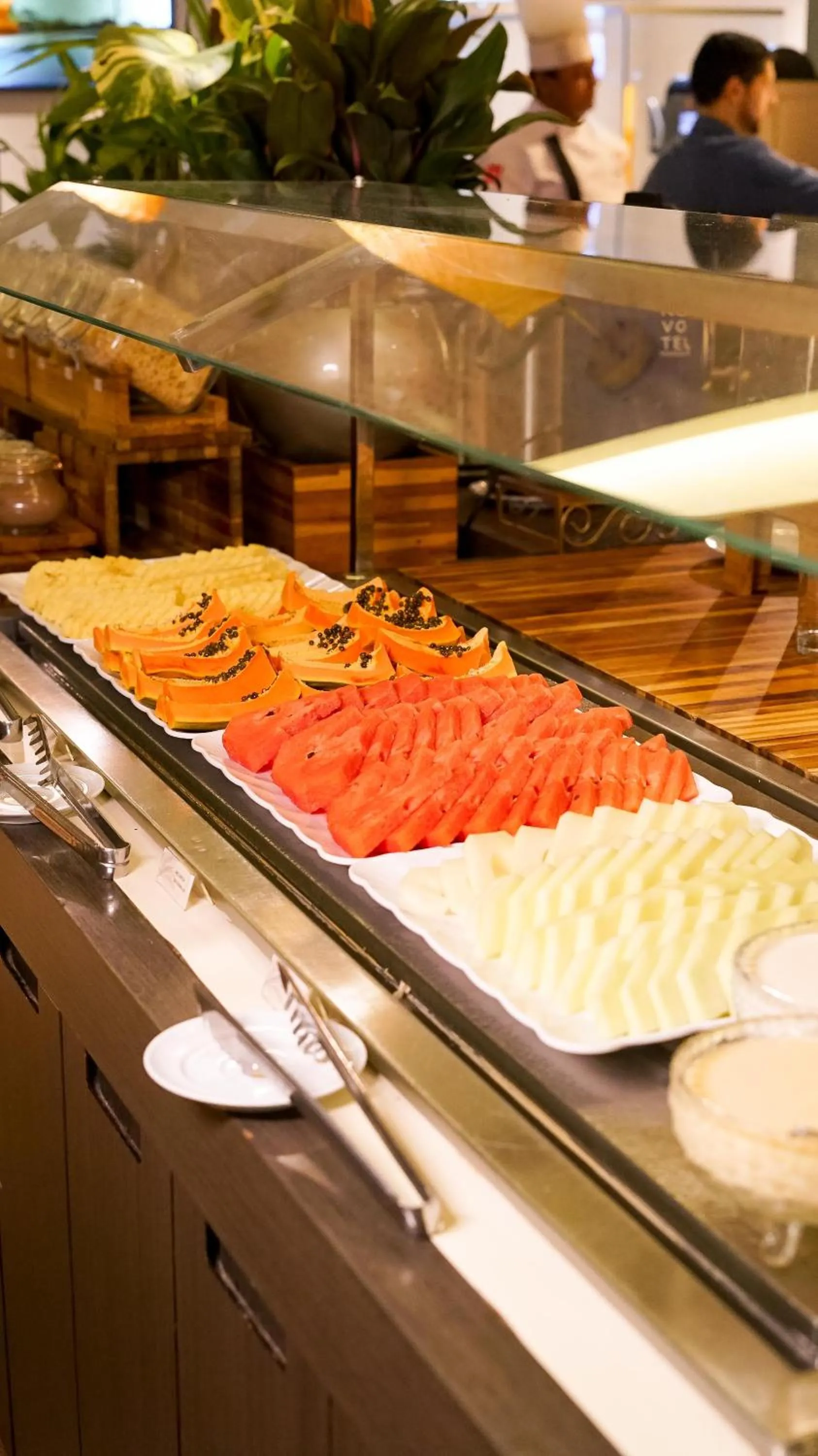 Buffet breakfast in Novotel Manaus