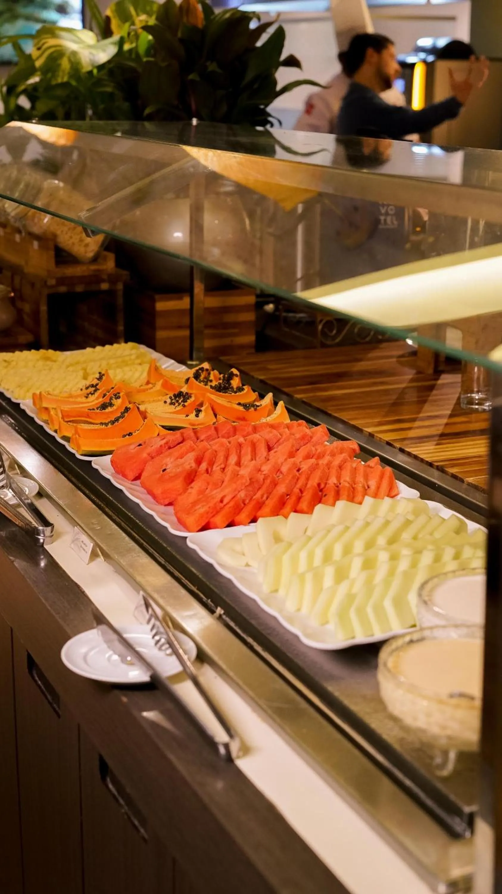 Buffet breakfast in Novotel Manaus