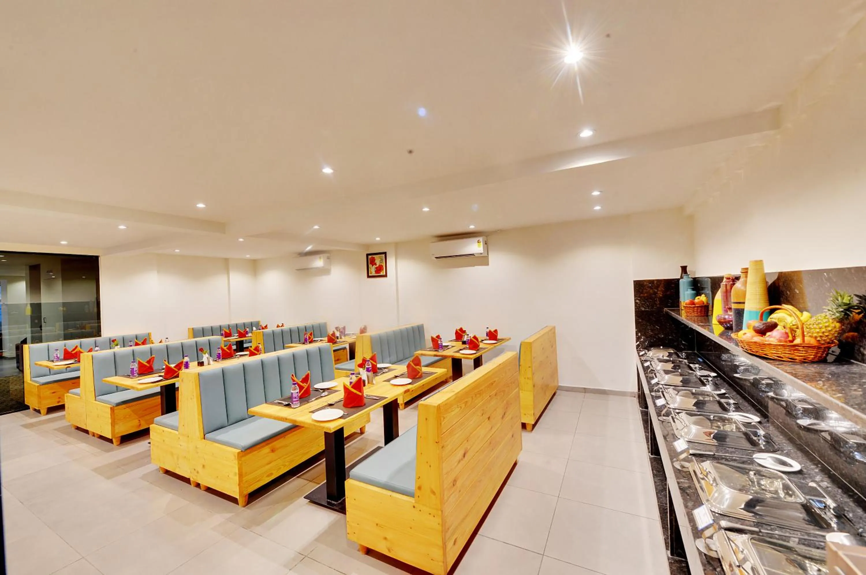 Seating area in The Lavender Hotel