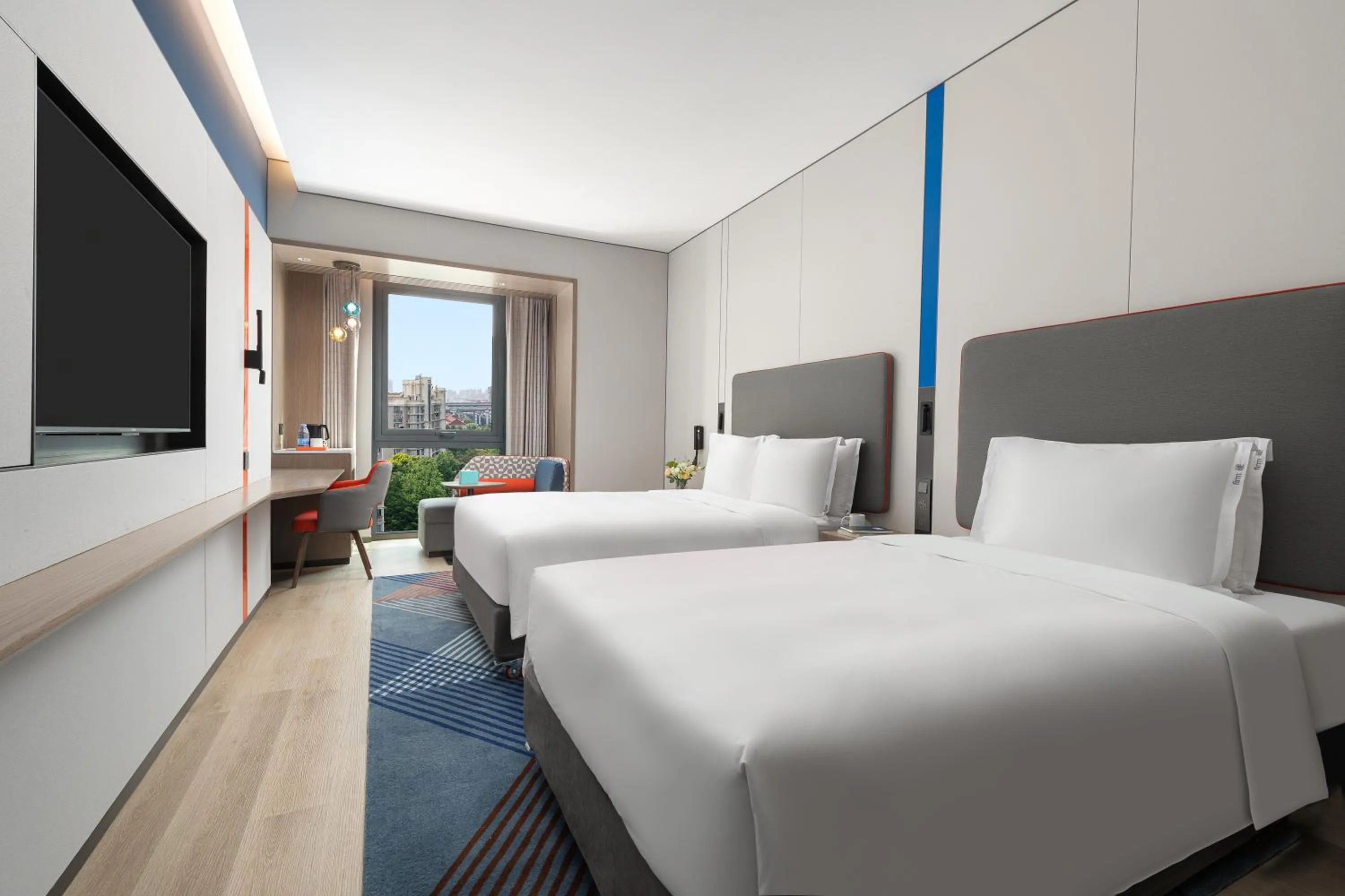 Bed in Holiday Inn Express Changfeng Park