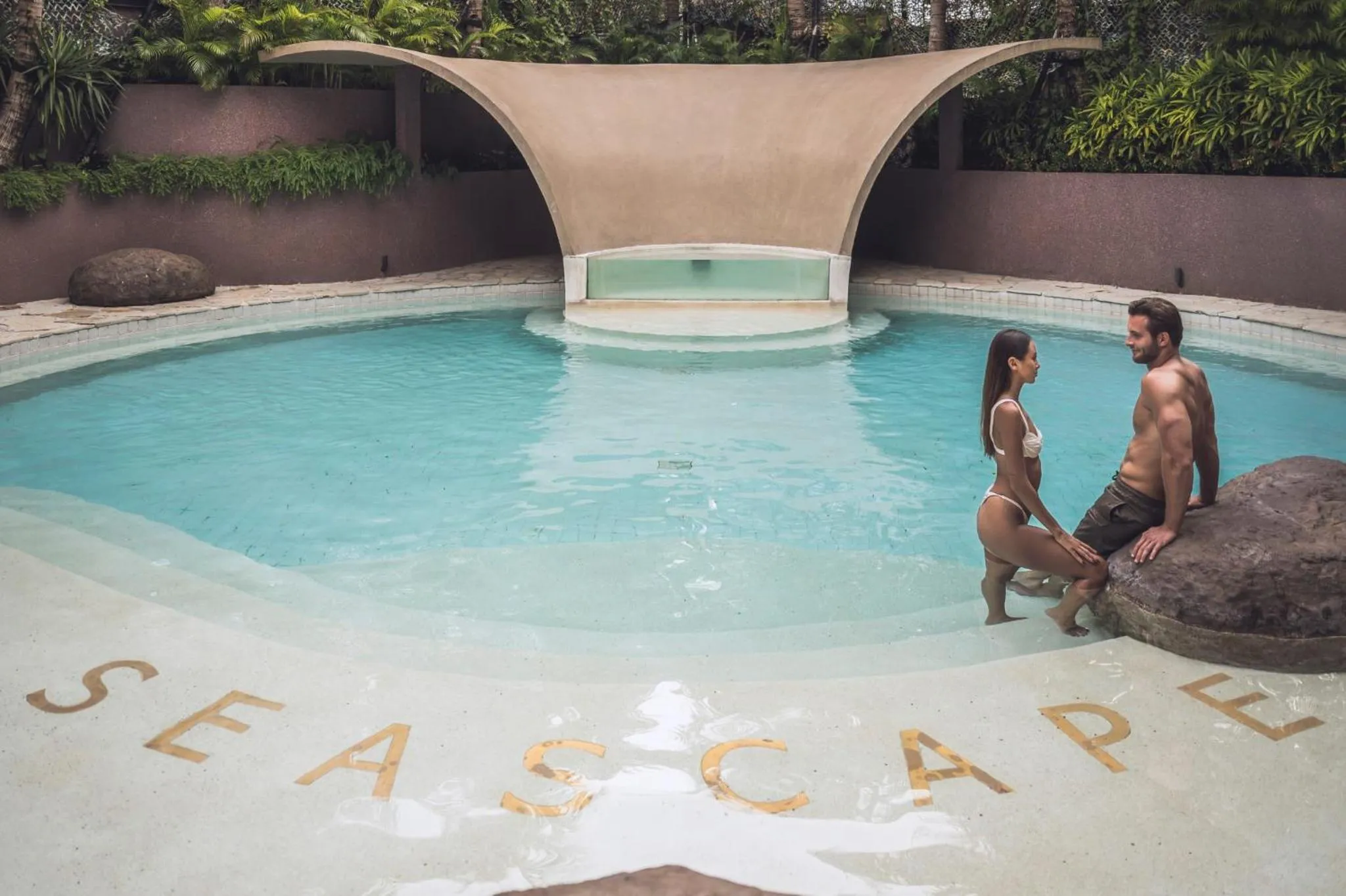 Swimming pool in Seascape Resort & Spa Sanur by Ini Vie Hospitality