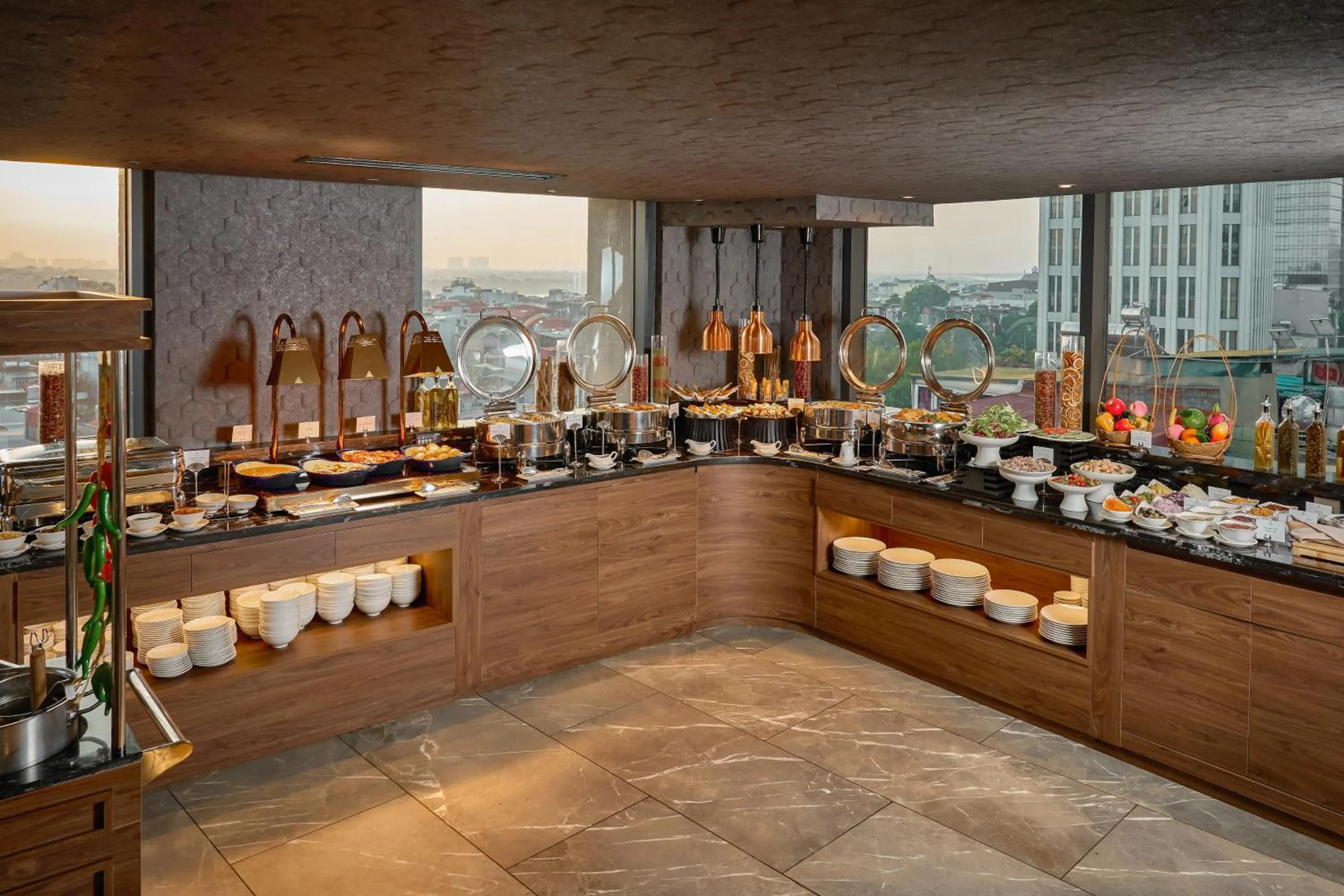 Food close-up in CLASSYC Hotel