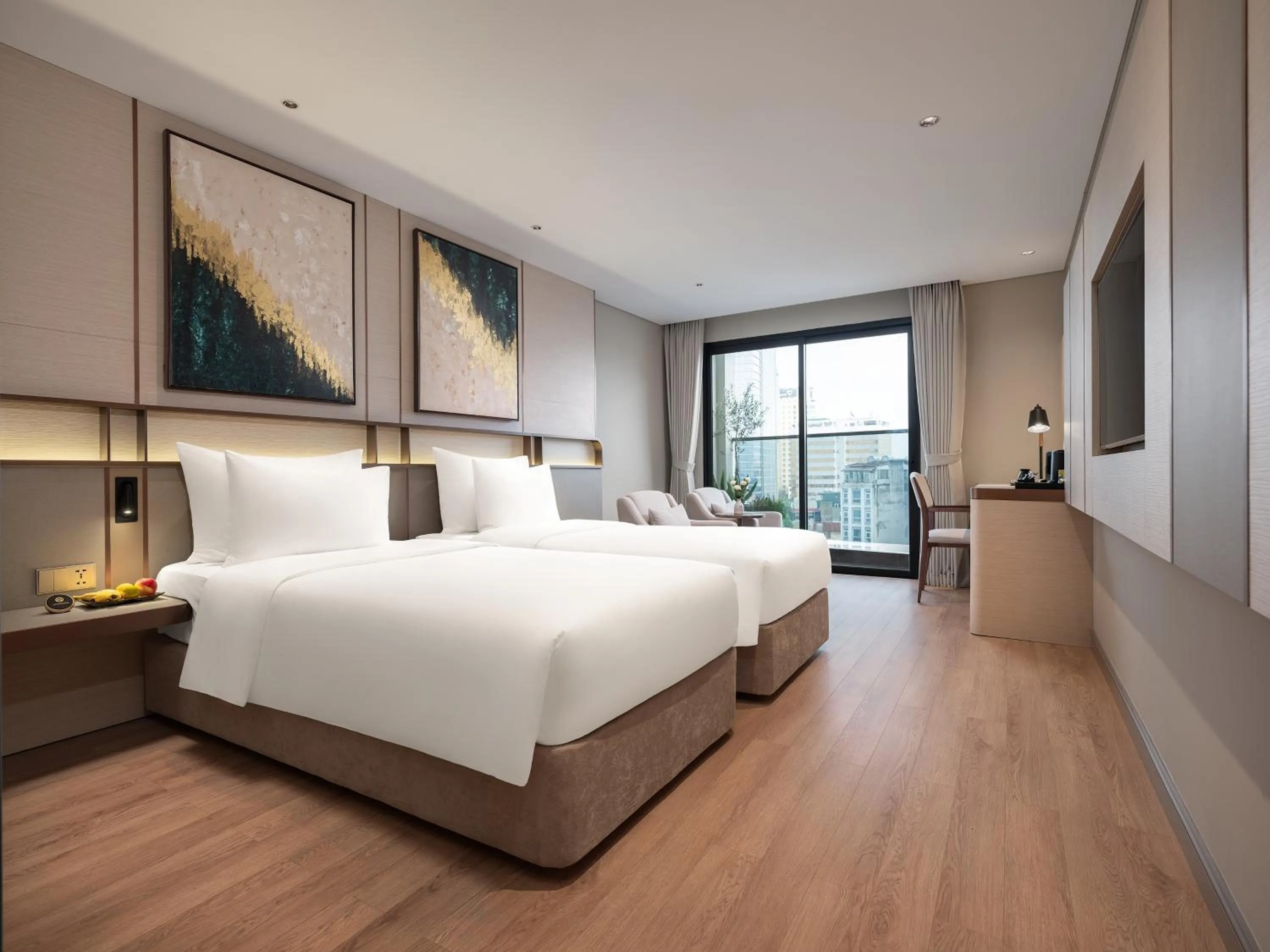 View (from property/room), Bed in CLASSYC Hotel