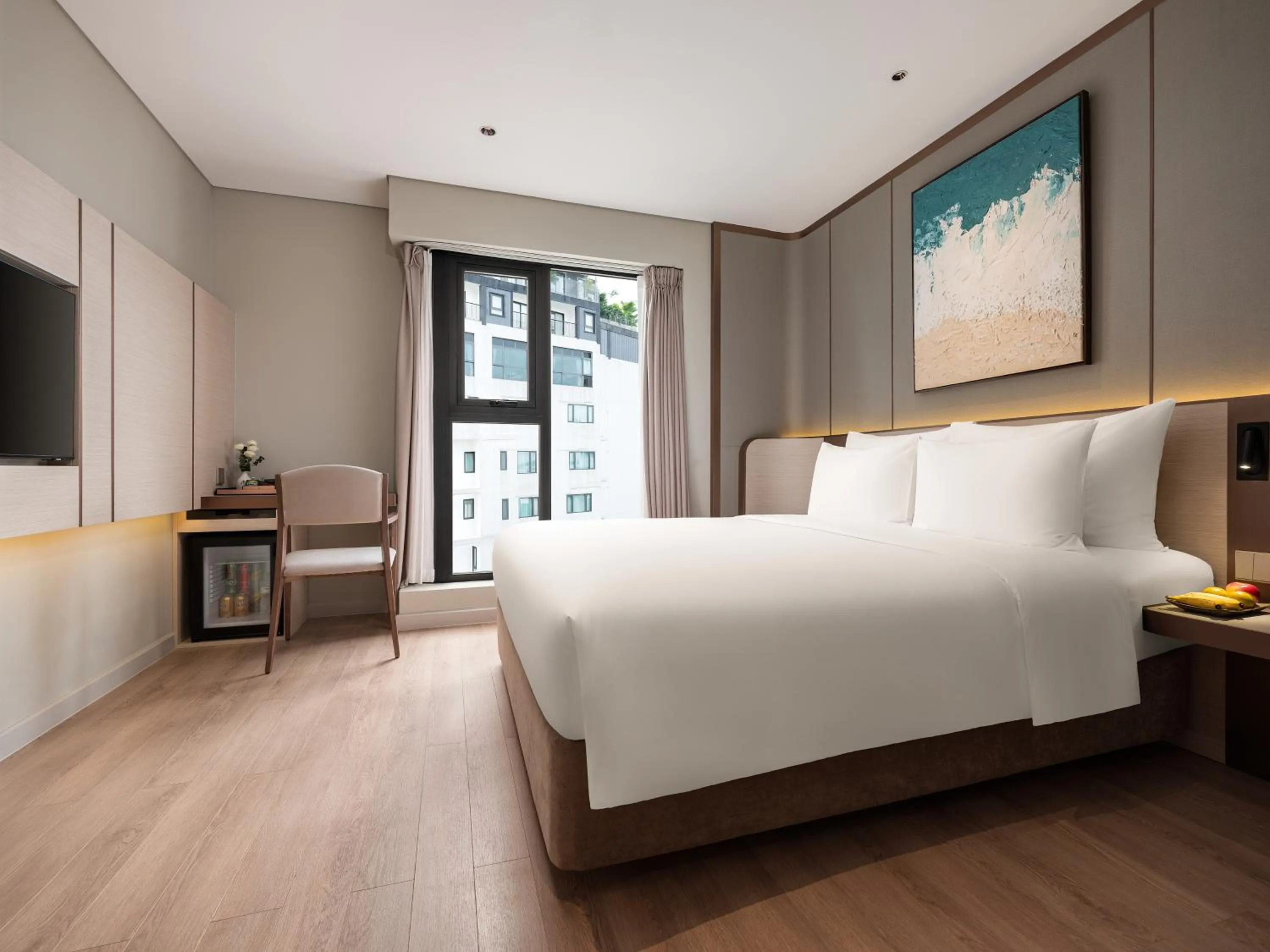 View (from property/room), Bed in CLASSYC Hotel