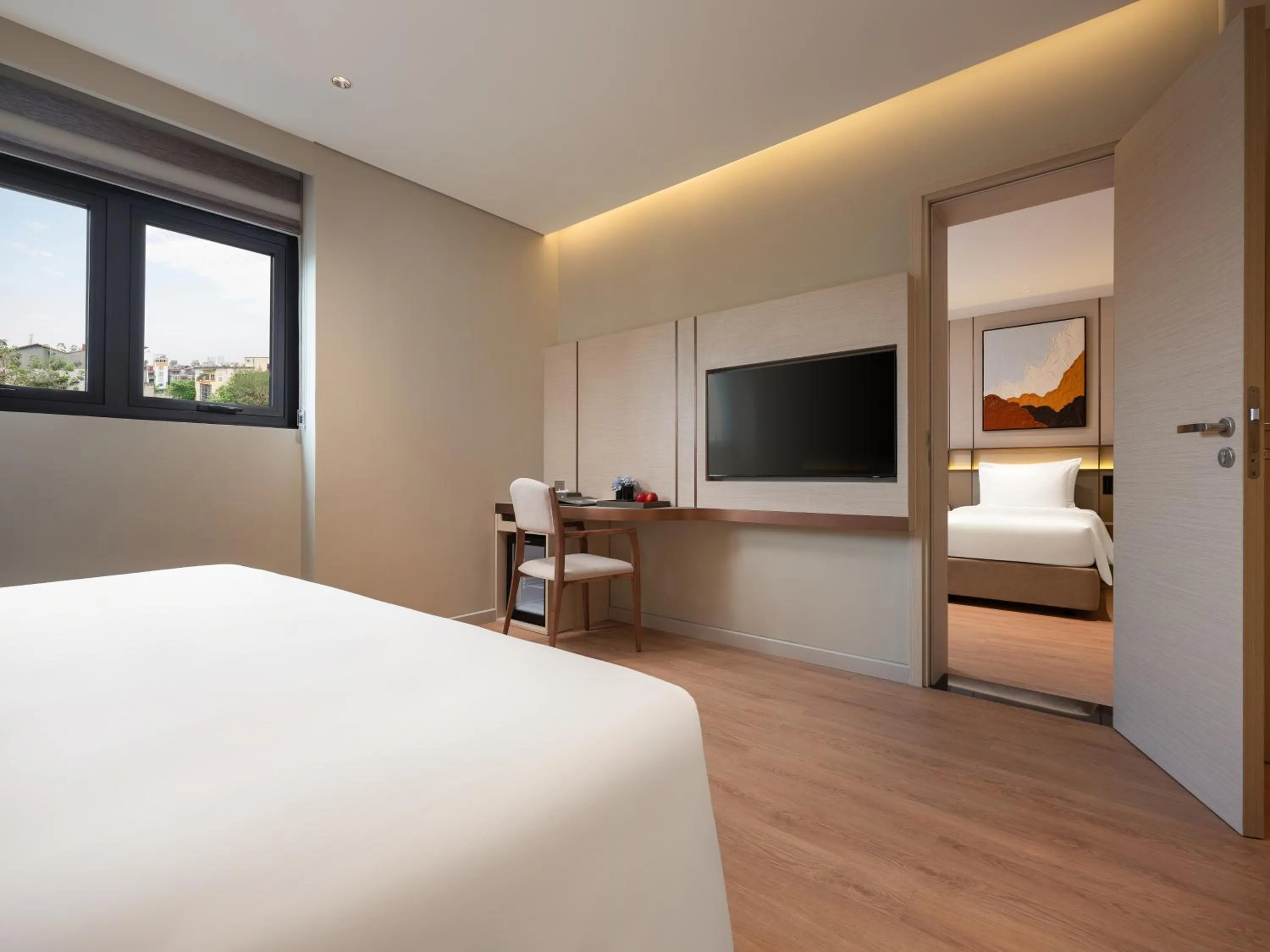 Bed in CLASSYC Hotel