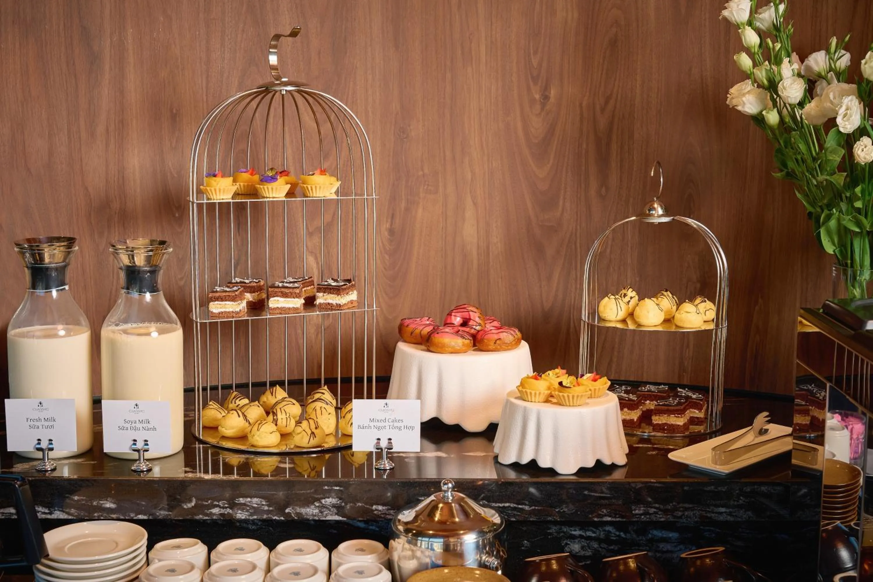 Food close-up in CLASSYC Hotel