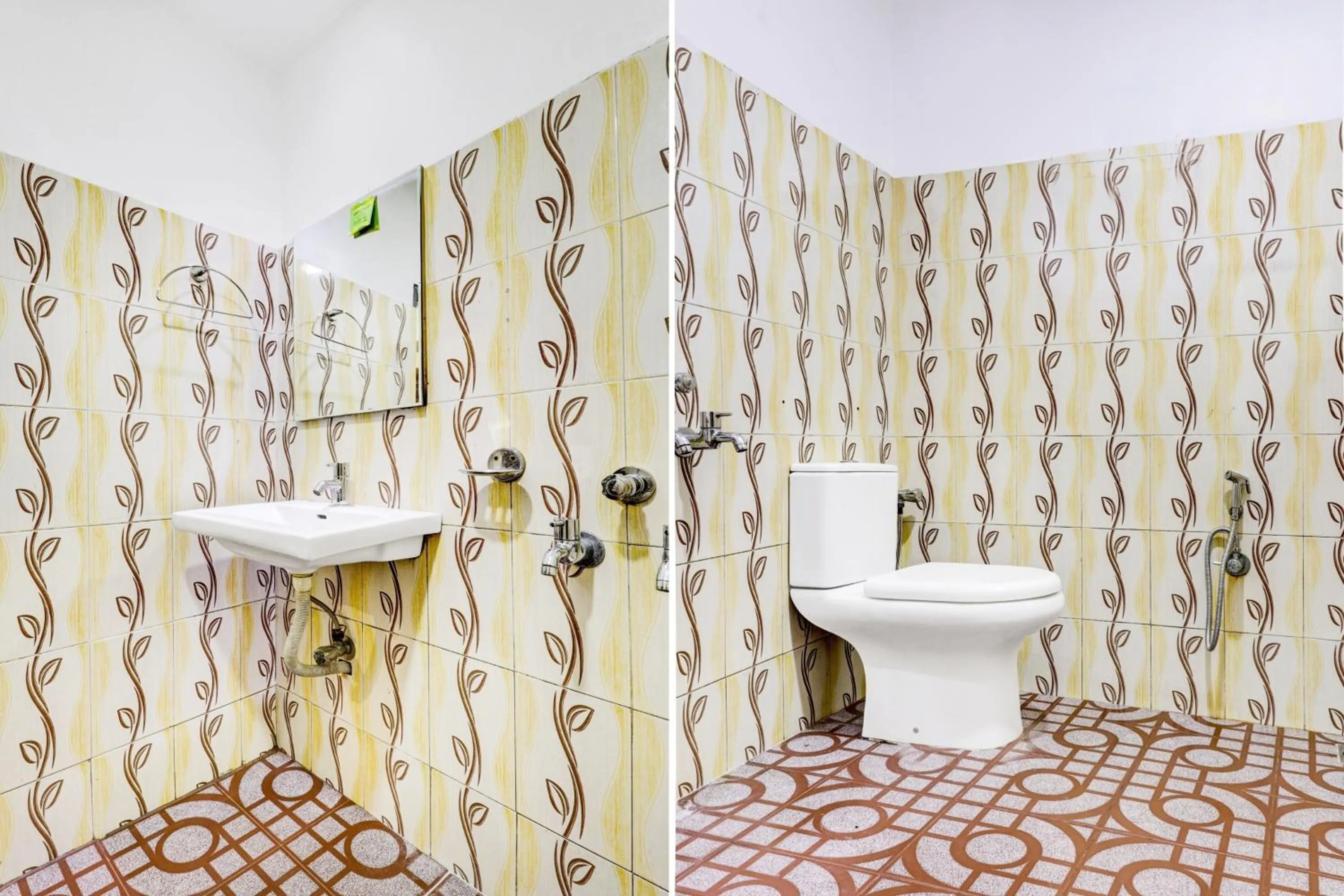 Bathroom in Super Hotel O Kazhakoottam Near AL SAJ Convention Centre