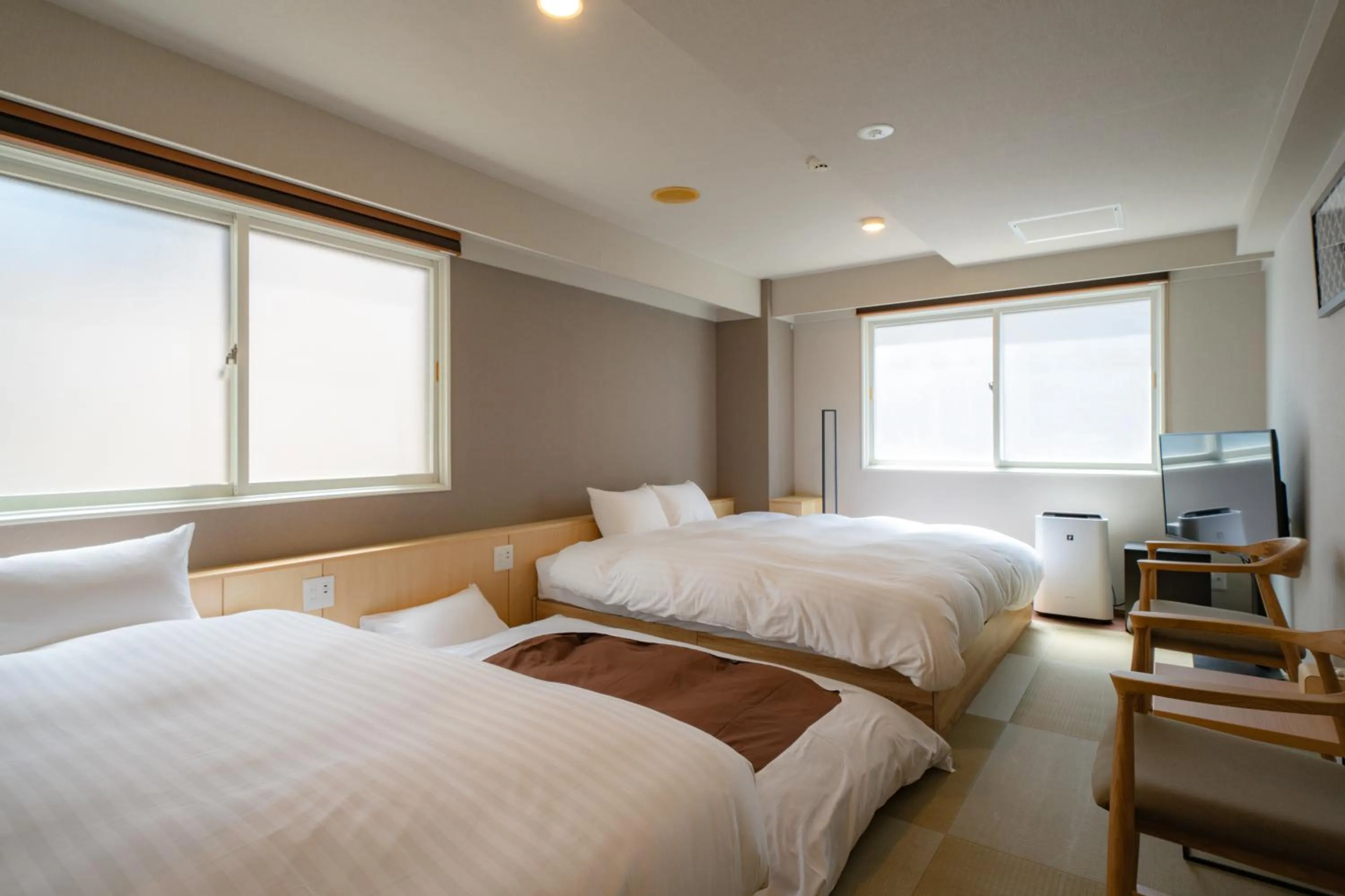Photo of the whole room, Bed in The Stay Sapporo Annex
