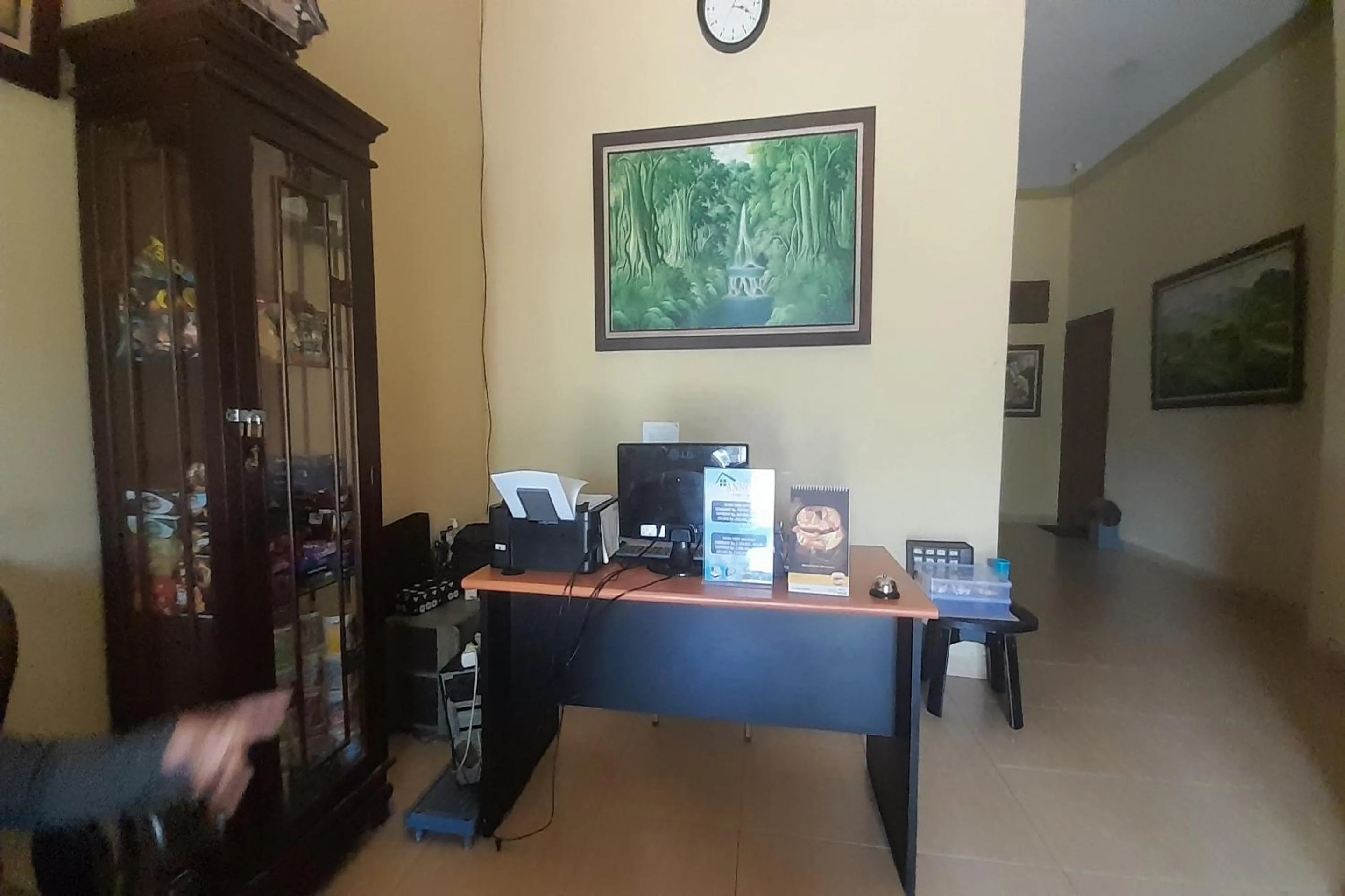 Lobby or reception in Hotel O Fermansio Homestay 1