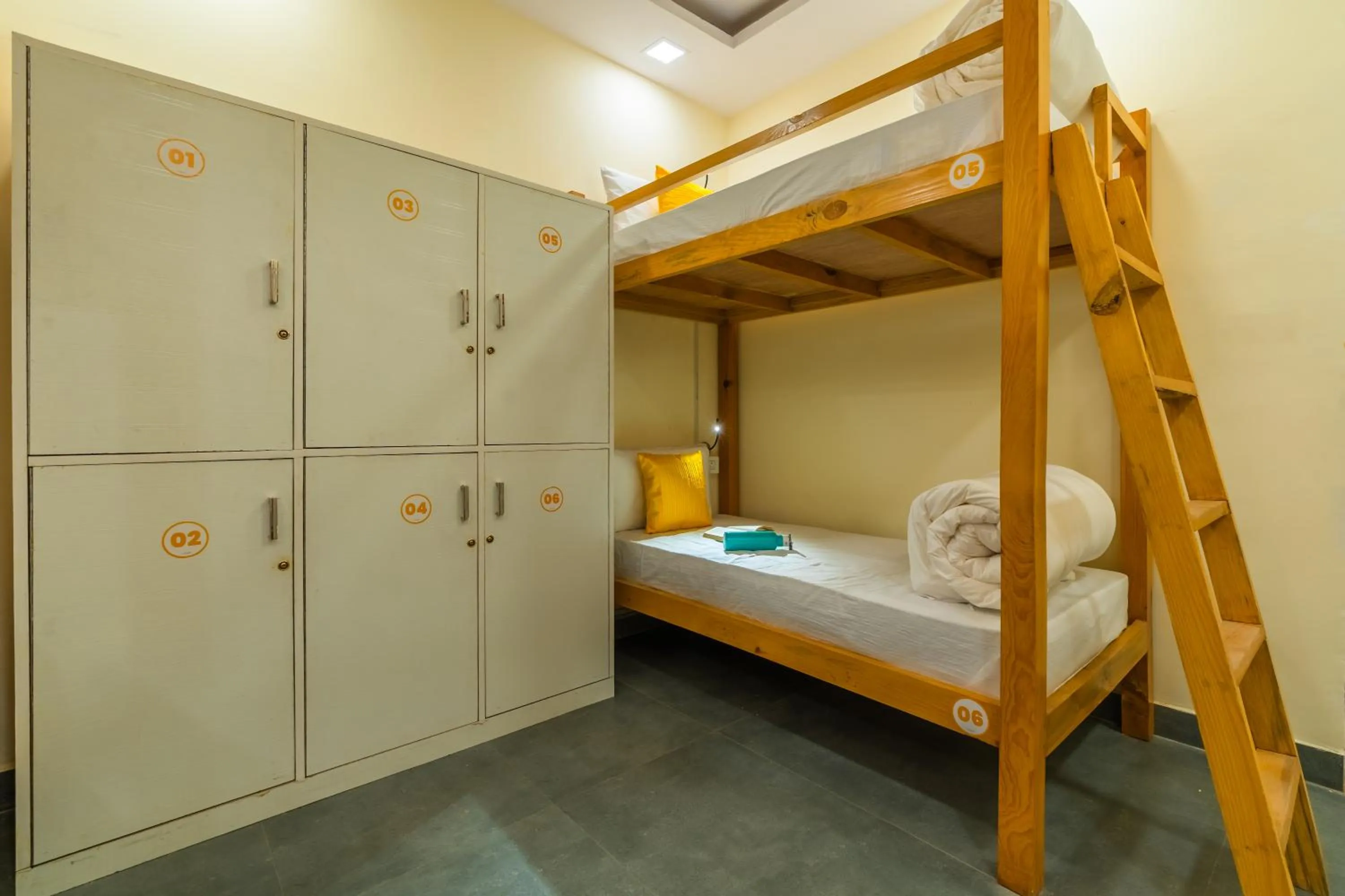 Bed in The Social Stays Rishikesh