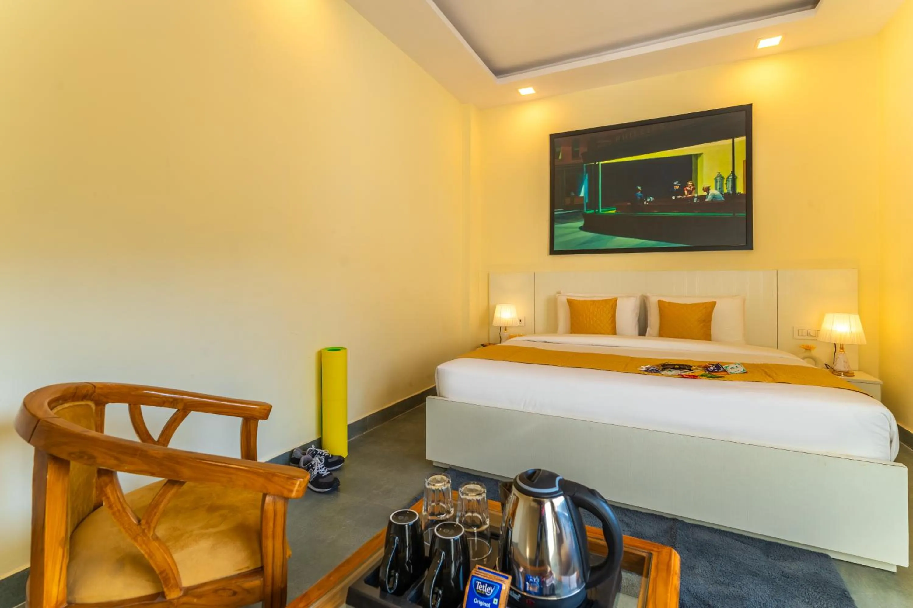 Bed in The Social Stays Rishikesh