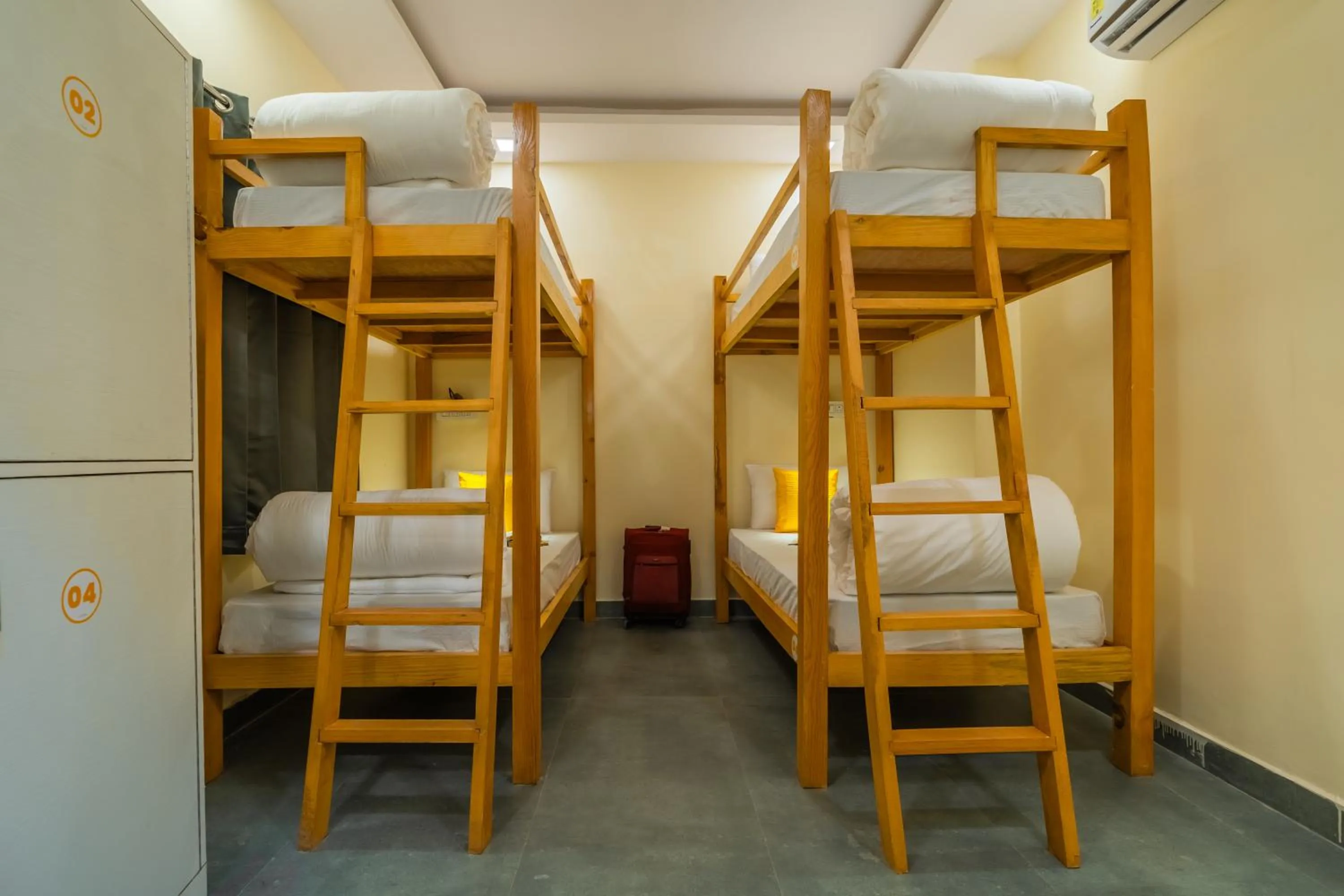 Bed in The Social Stays Rishikesh