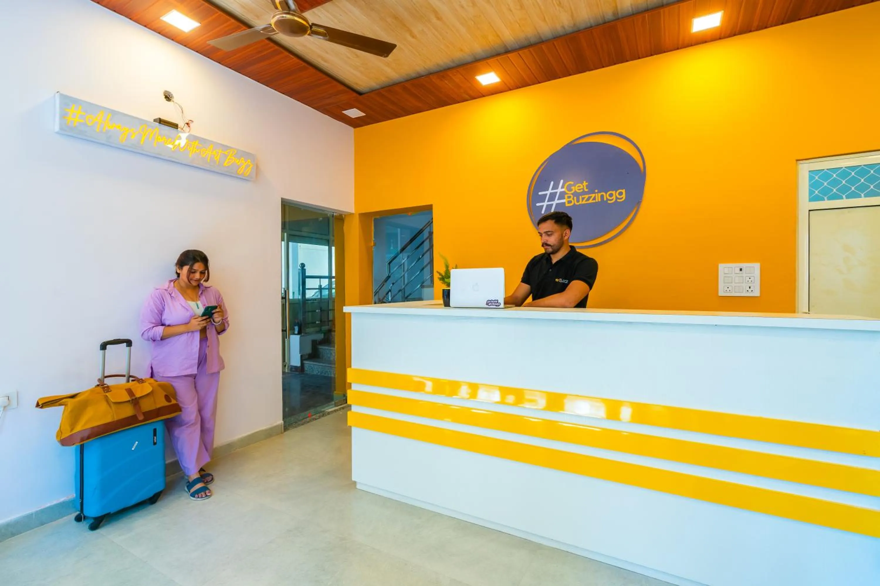 Staff in The Social Stays Rishikesh