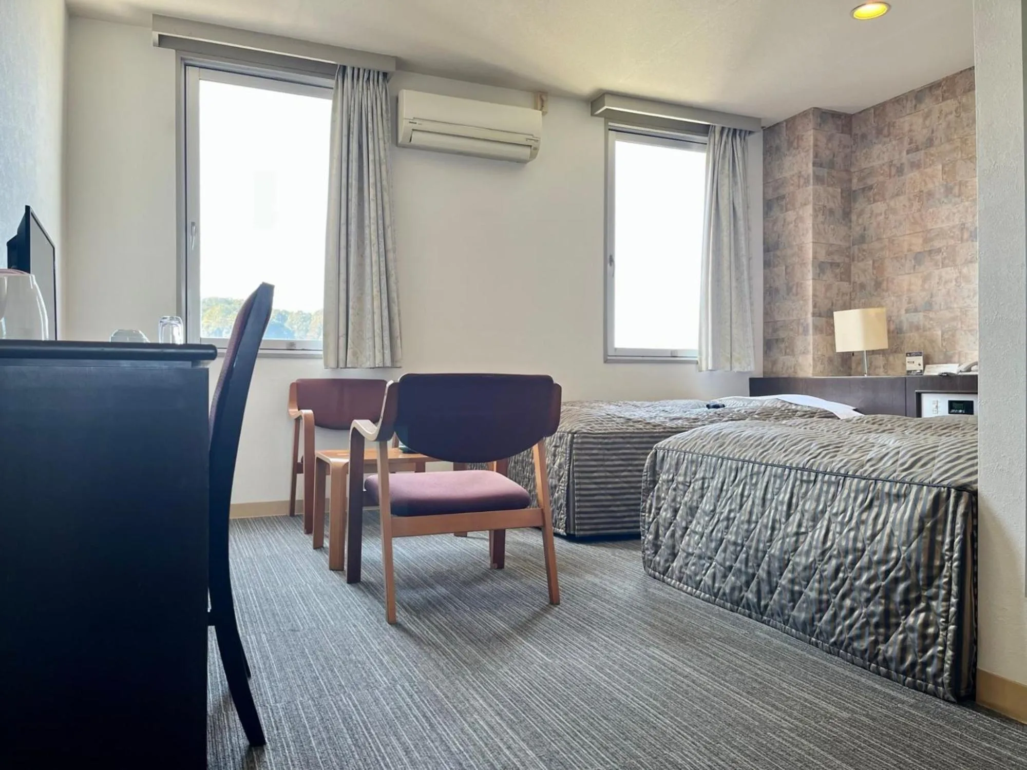 Photo of the whole room, Bed in Nakamura Daiichi Hotel