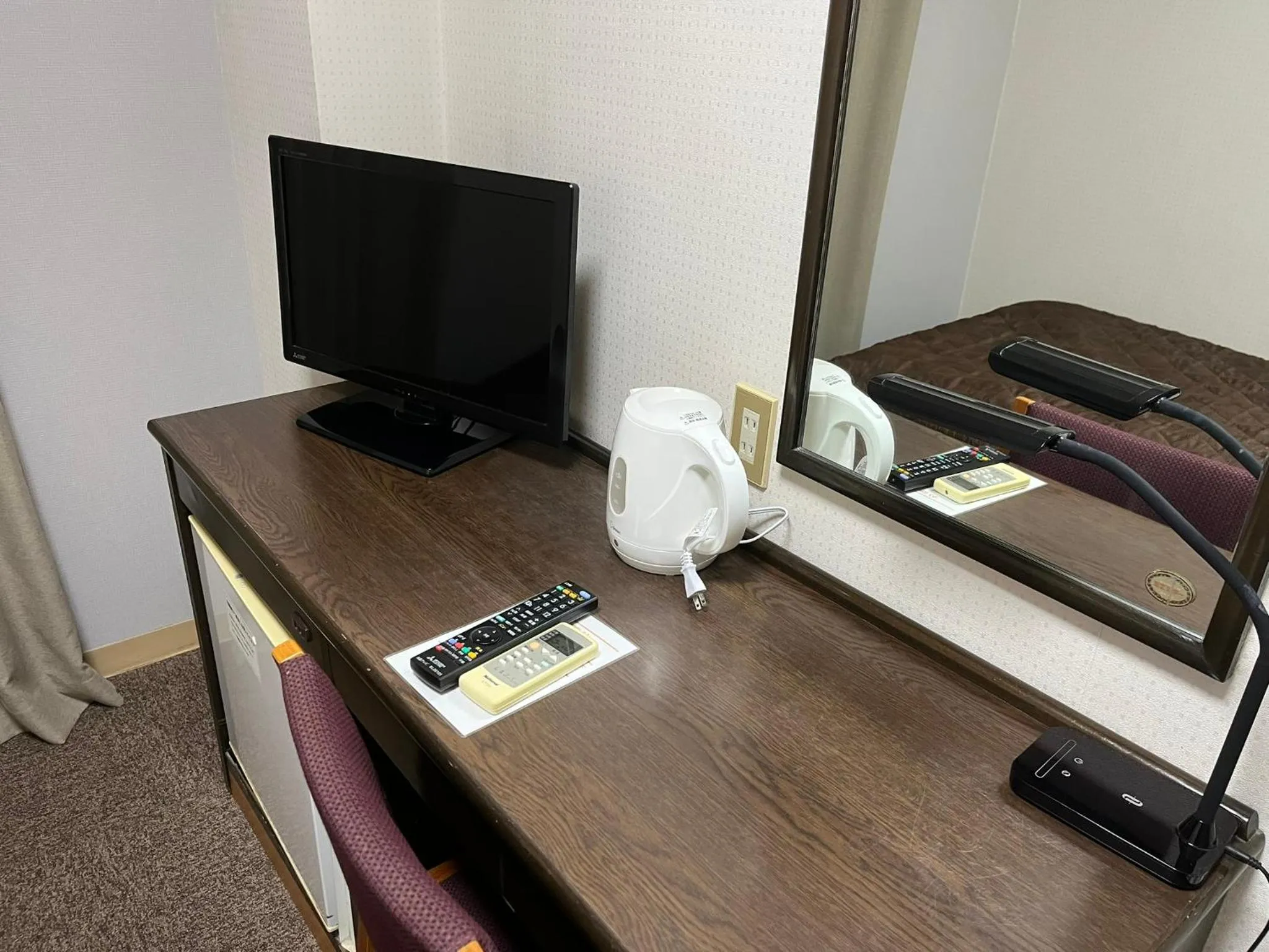 Photo of the whole room, Bed in Nakamura Daiichi Hotel