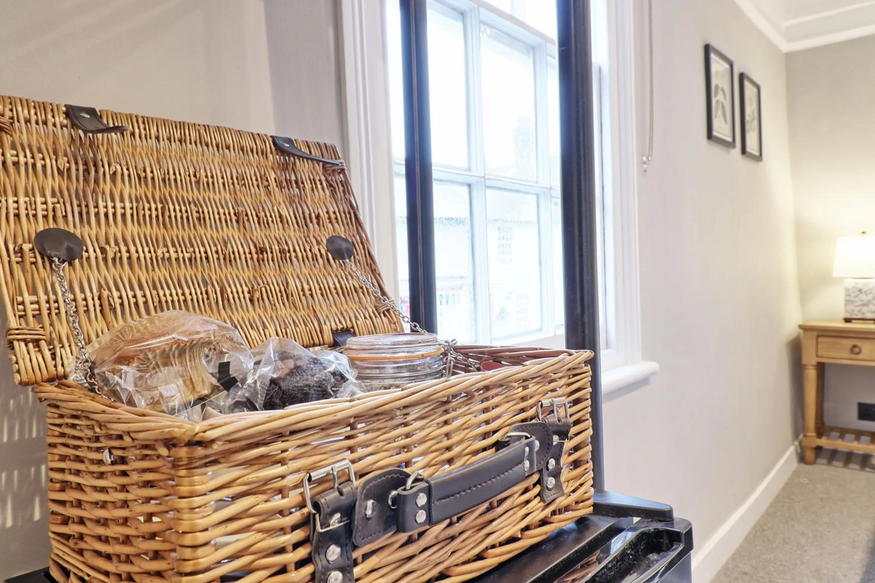 Continental breakfast in Ranfield's Brasserie Hotel Rooms