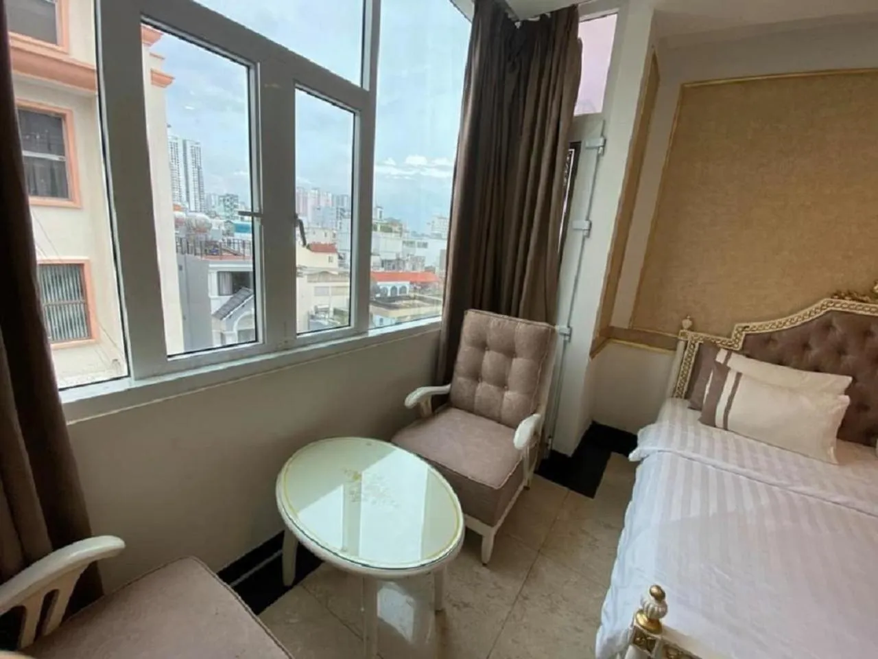 Living room, Bed in Nicecy Hotel - Apartment Sai Gon City