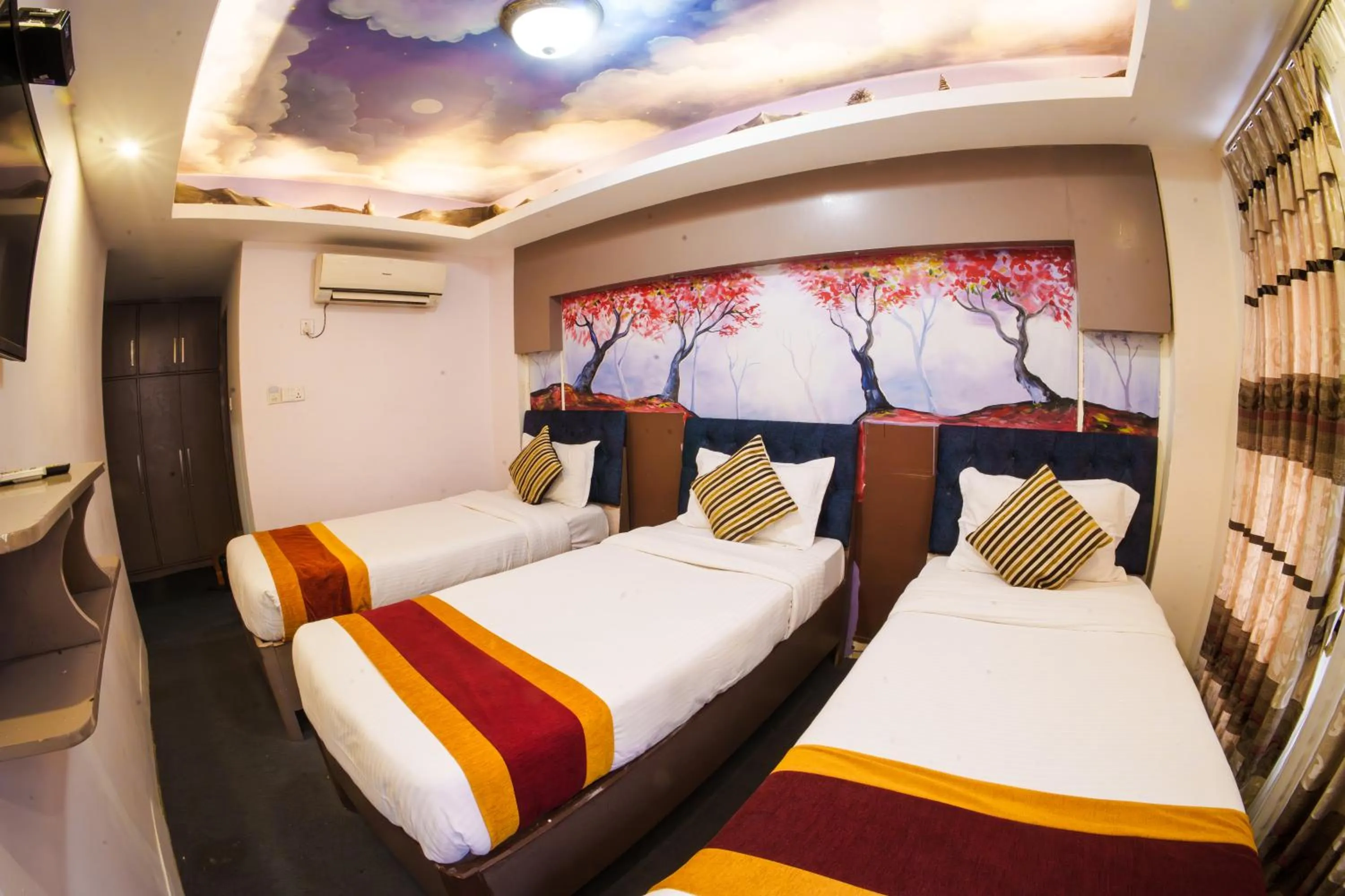 Photo of the whole room, Bed in Hotel Kathmandu square