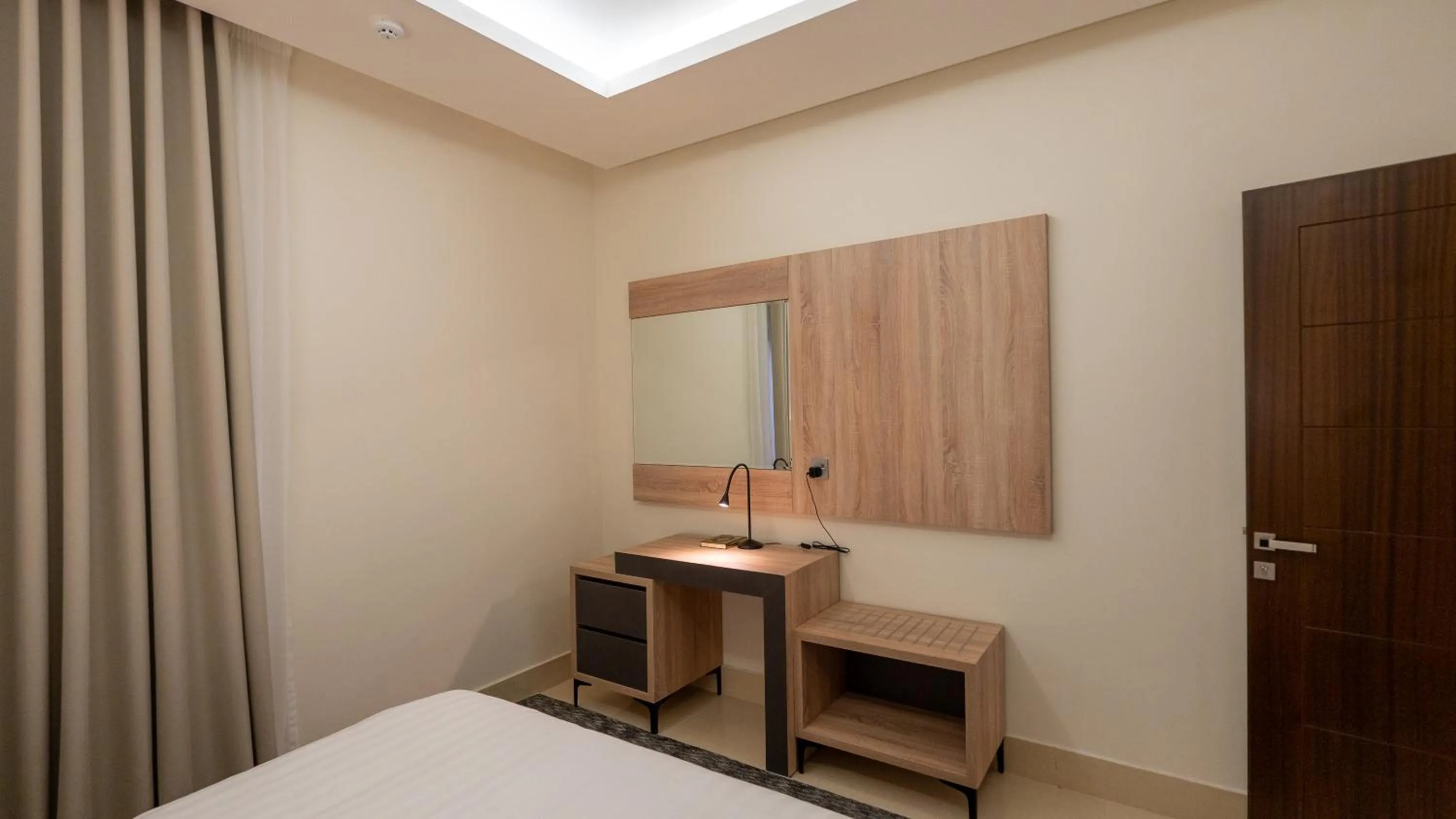 Bed in Maskan Alolya Serviced Apartment