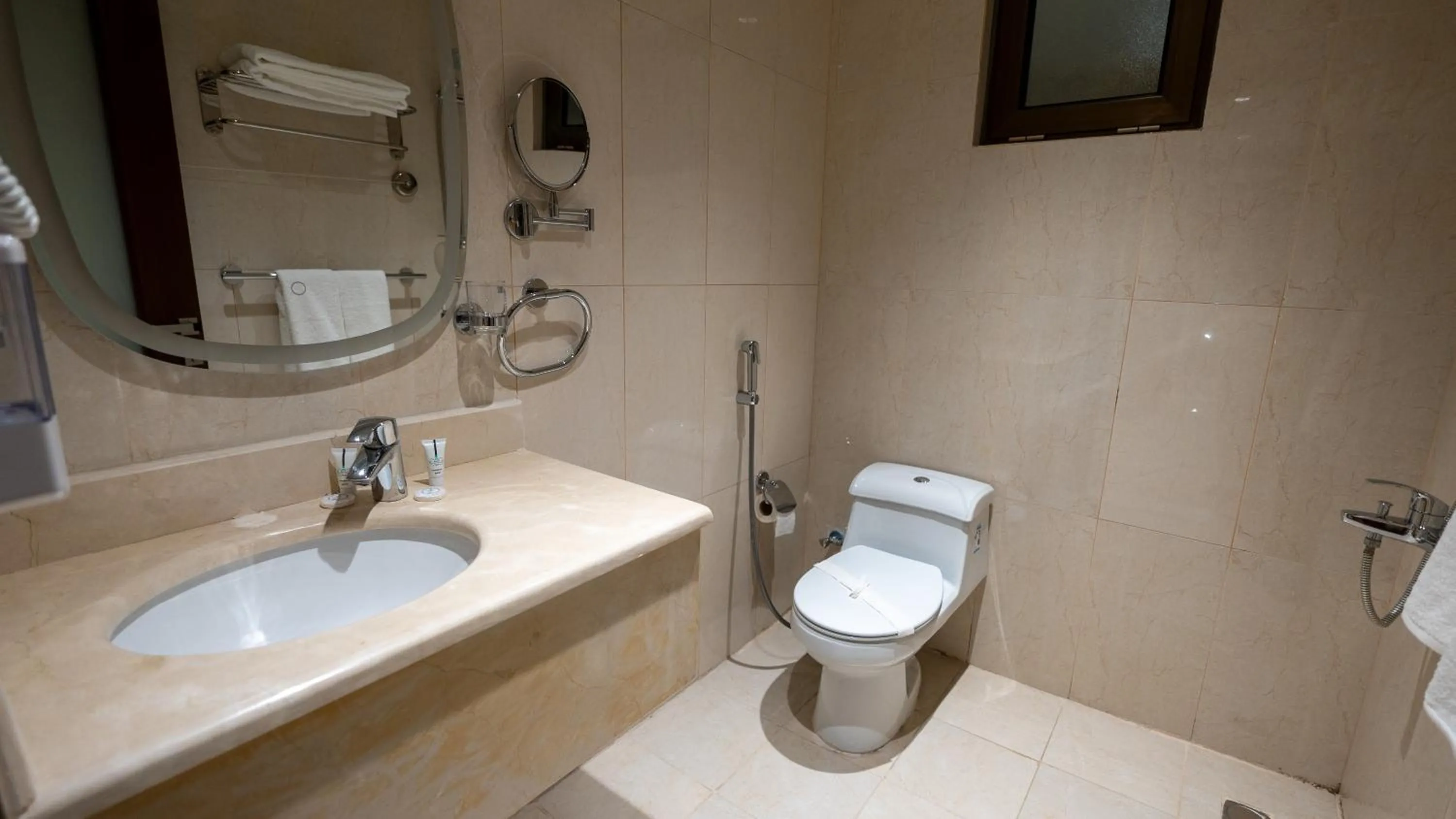 Shower in Maskan Alolya Serviced Apartment