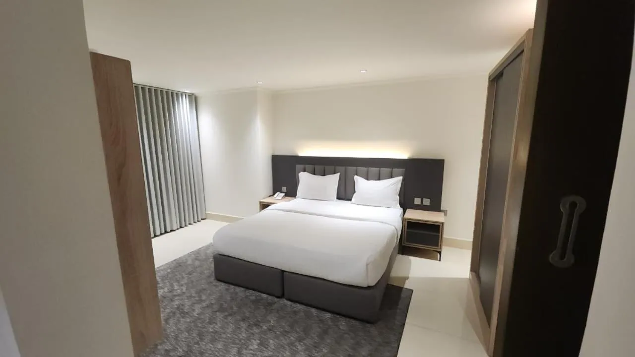 Bed in Maskan Alolya Serviced Apartment