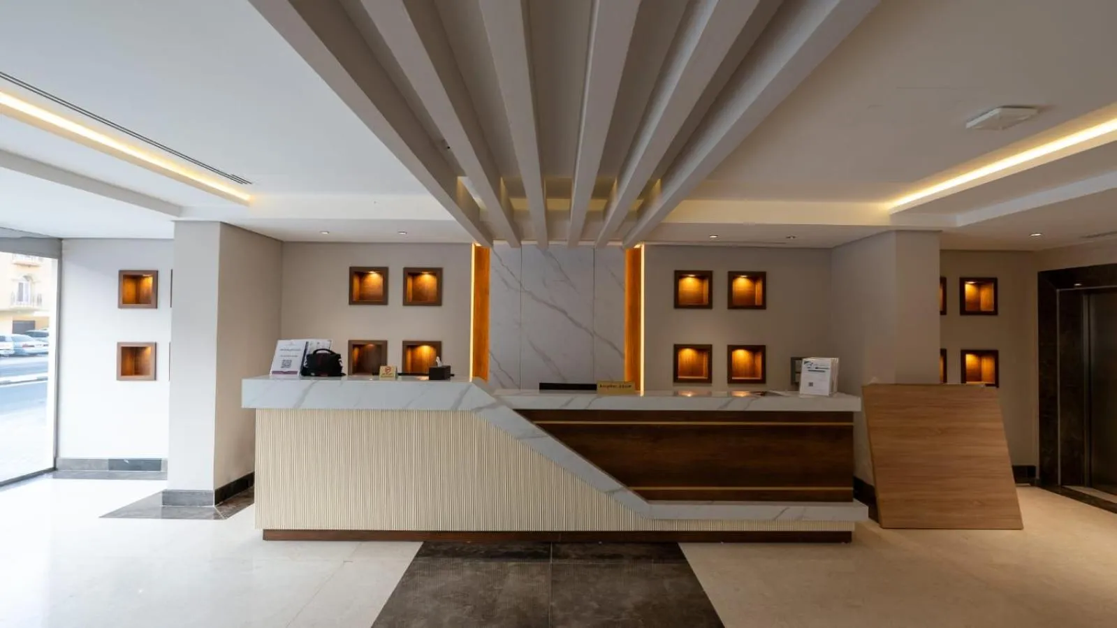 Lobby or reception in Maskan Alolya Serviced Apartment