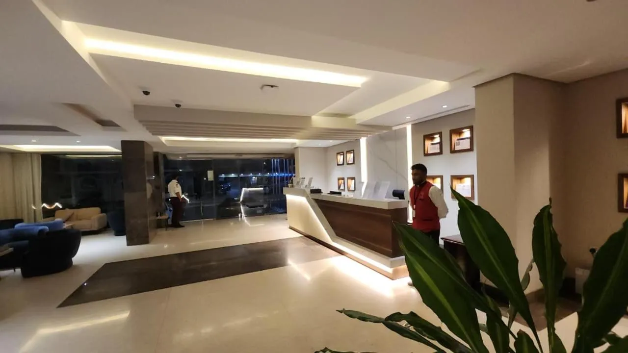Lobby or reception in Maskan Alolya Serviced Apartment