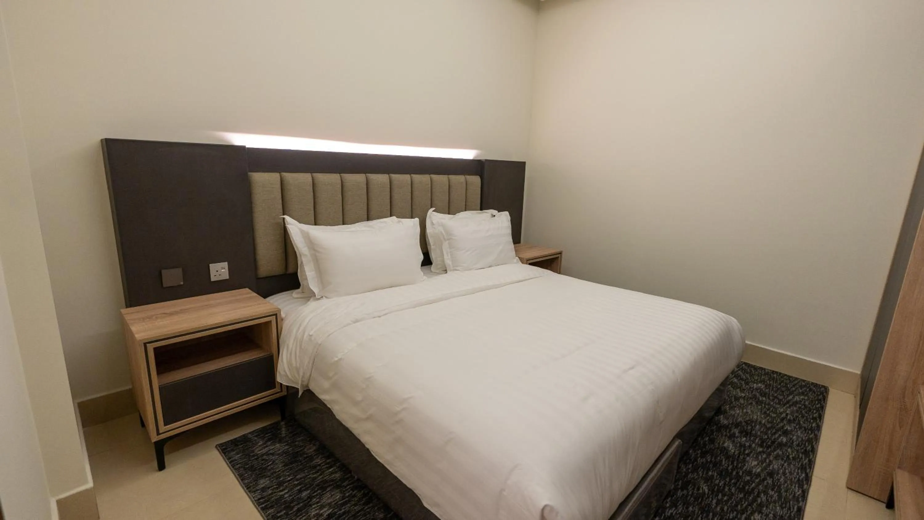 Bed in Maskan Alolya Serviced Apartment
