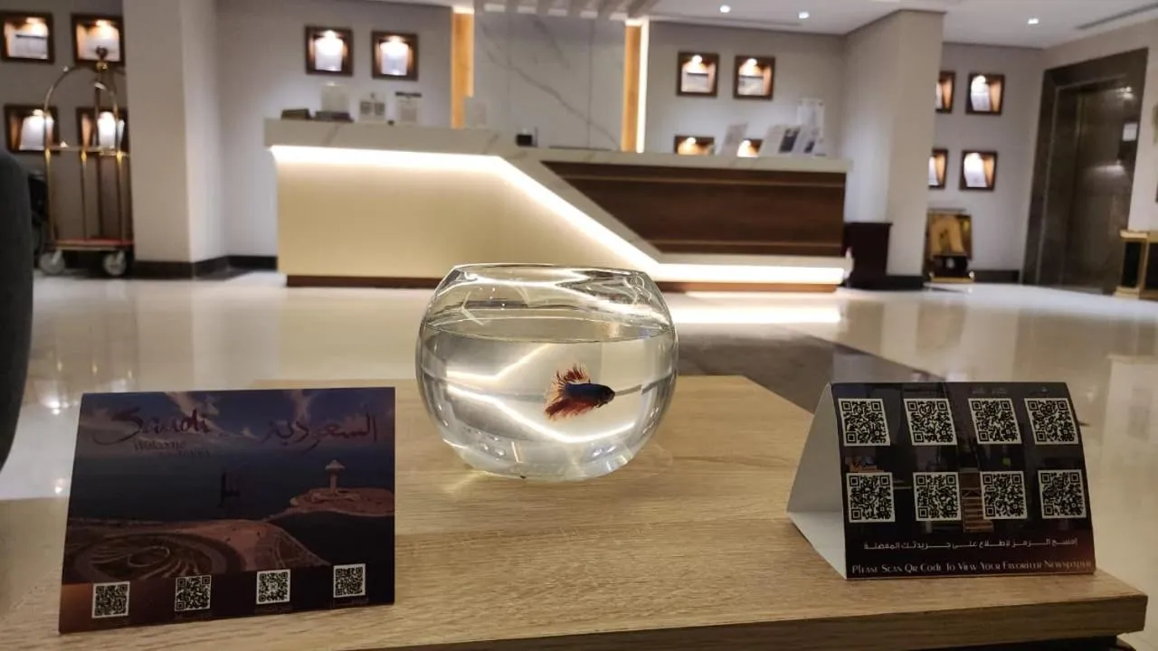 Lobby or reception in Maskan Alolya Serviced Apartment