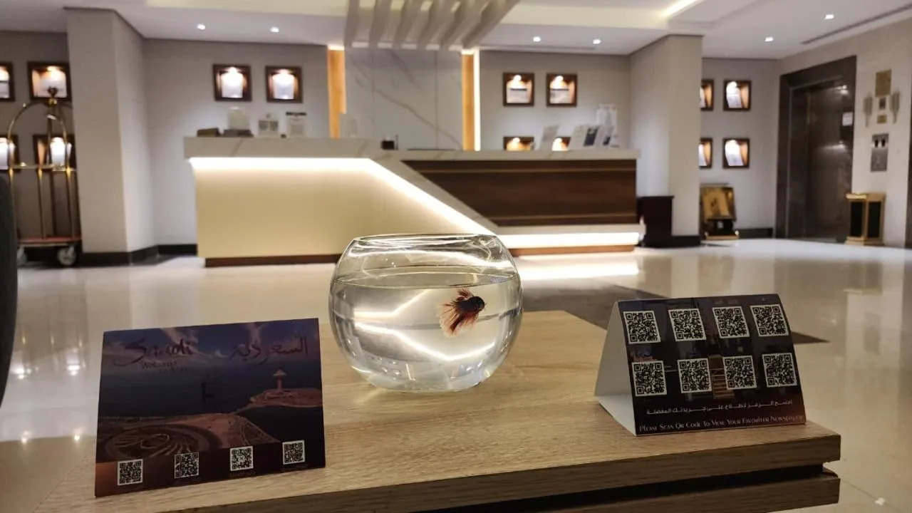 Lobby or reception in Maskan Alolya Serviced Apartment