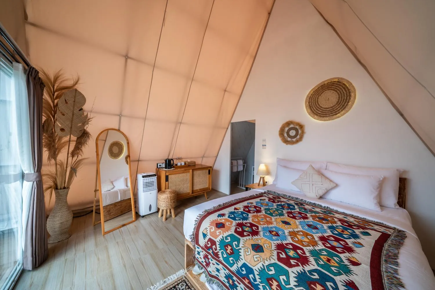 Bed in The Dewi Bedugul