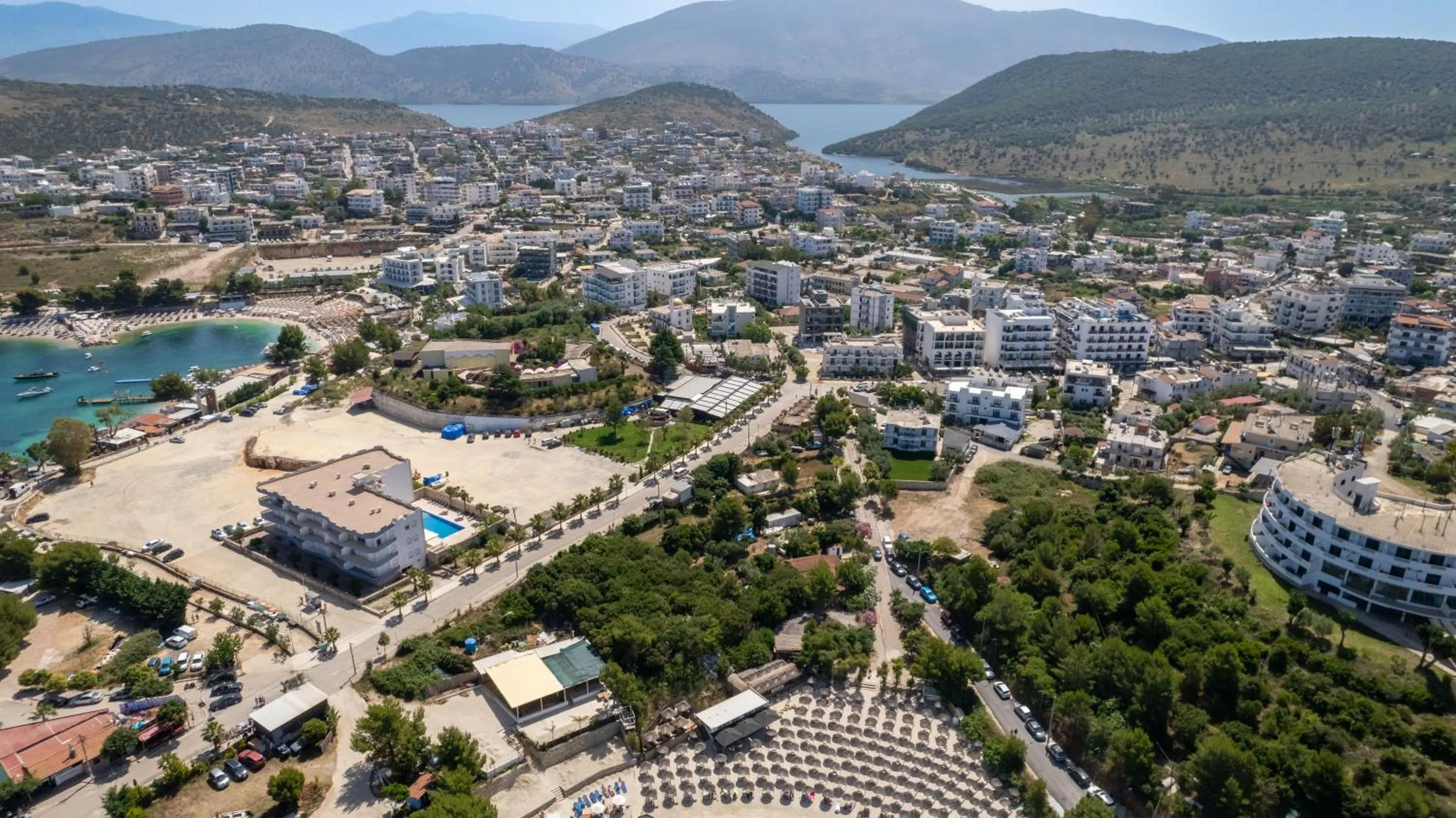 Property building in Golden Hotel