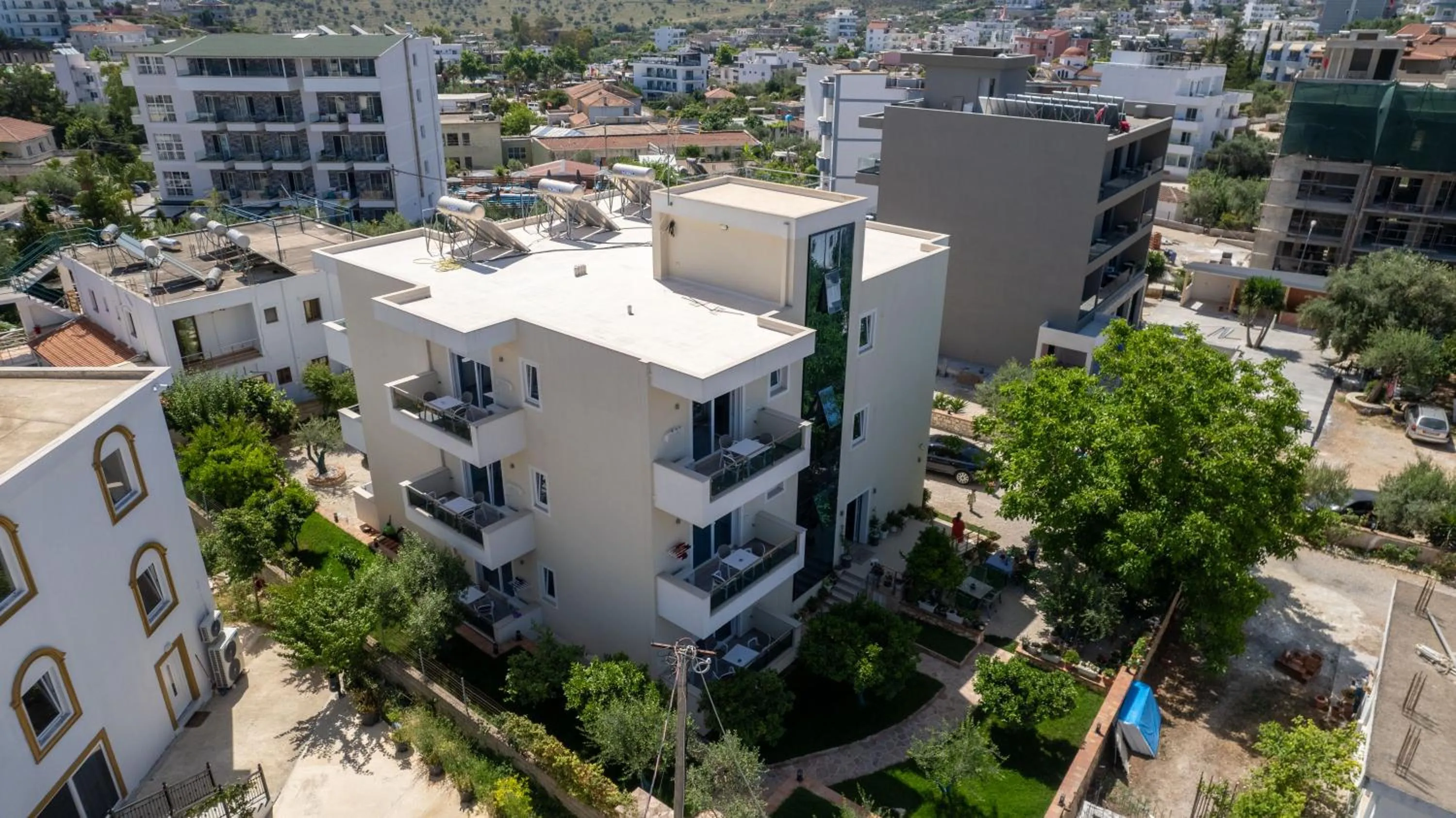 Property building in Golden Hotel