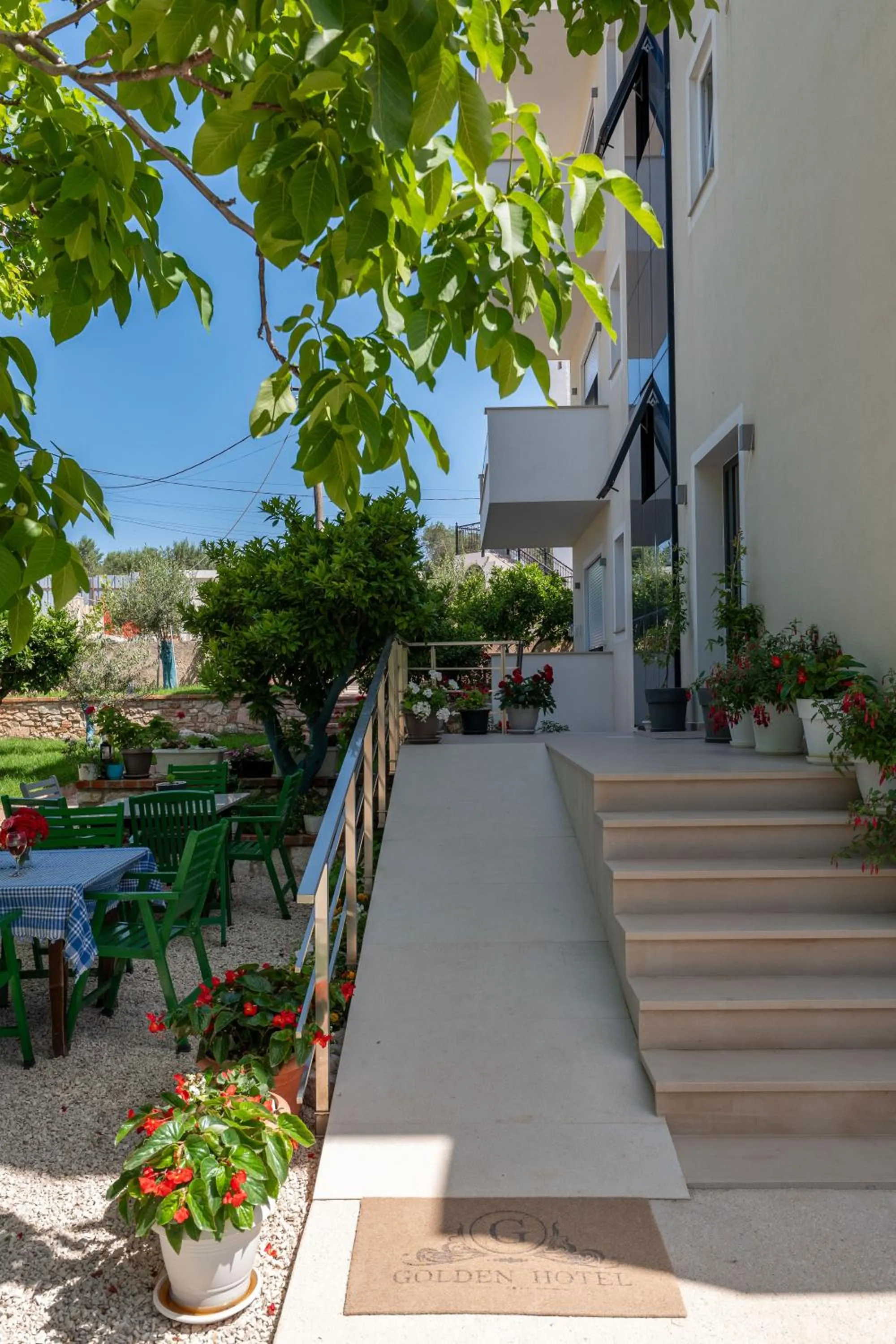 Property building in Golden Hotel