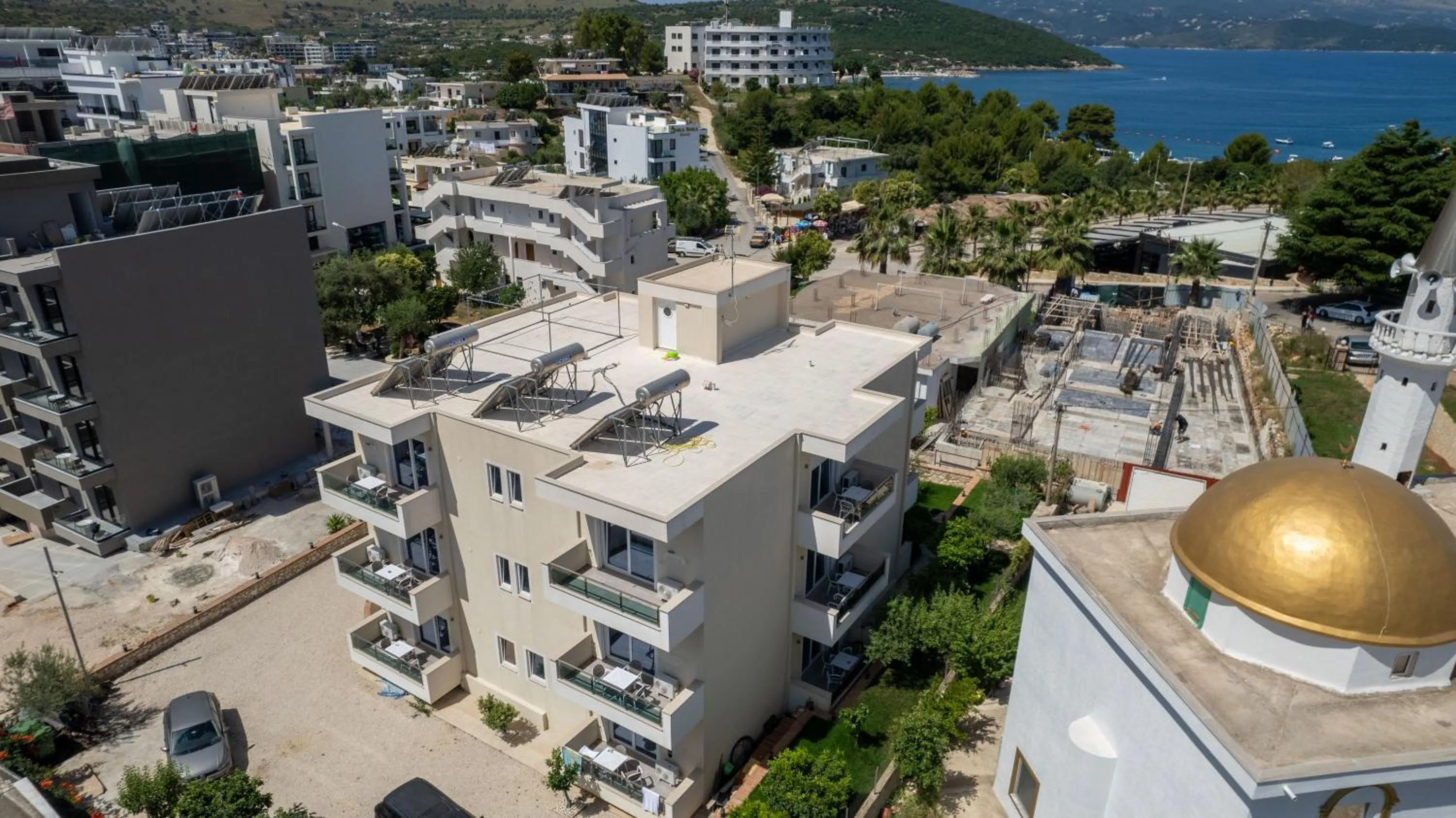 Property building in Golden Hotel