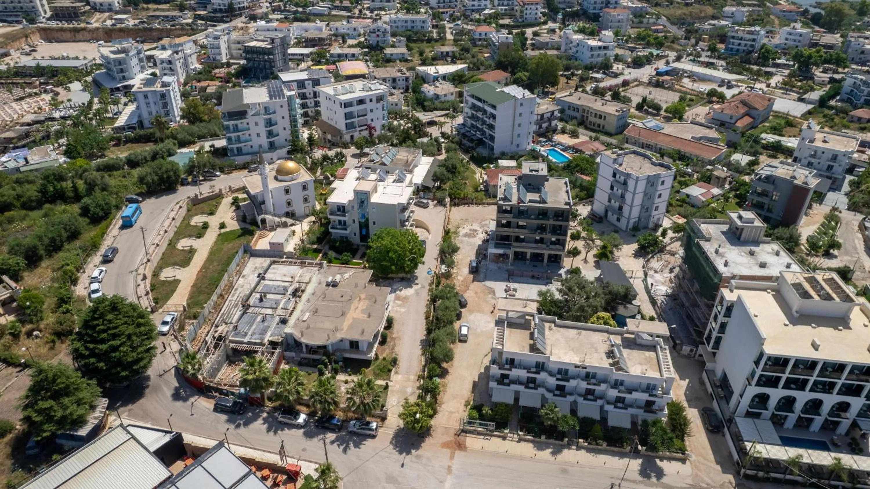 Property building in Golden Hotel