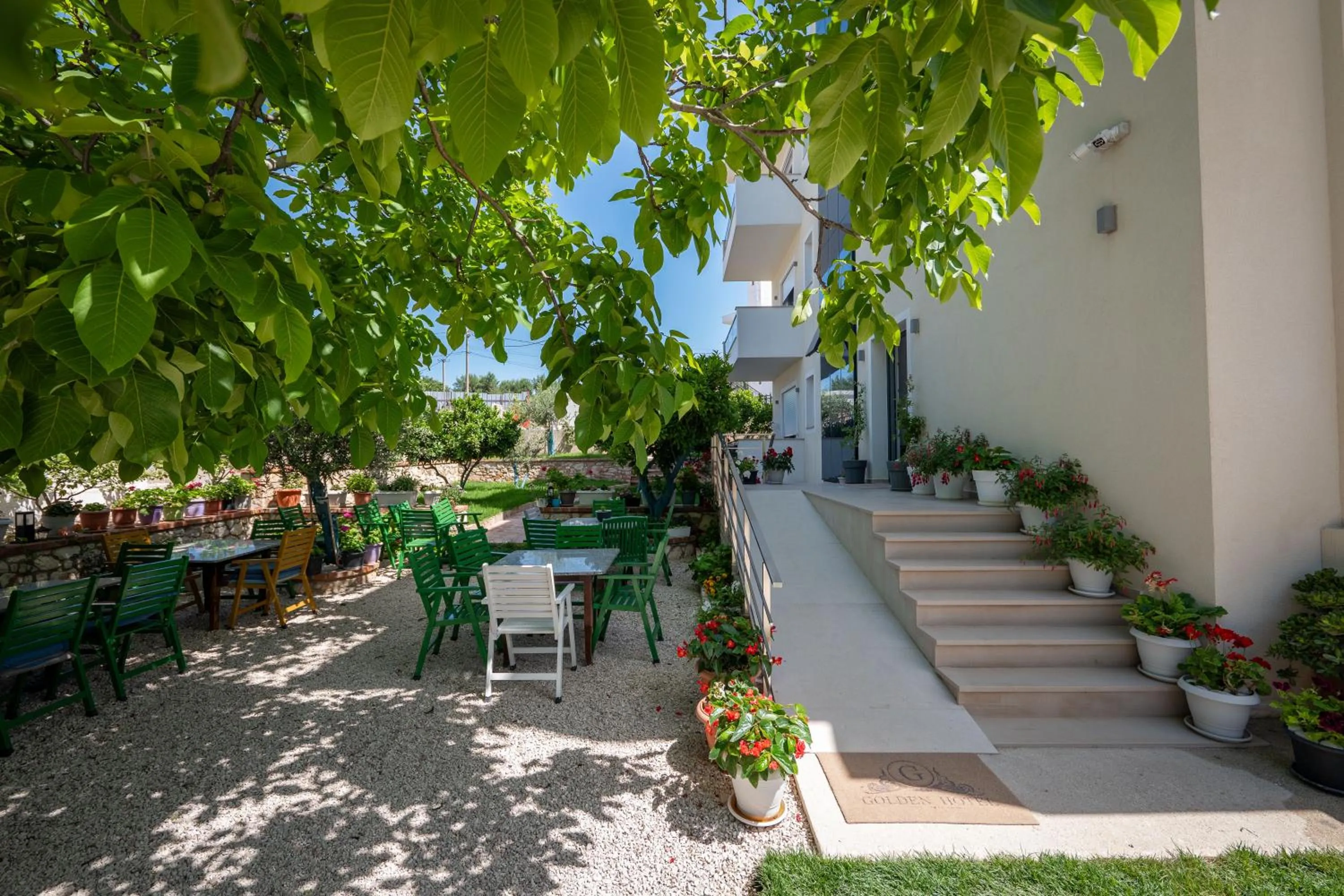 Property building in Golden Hotel