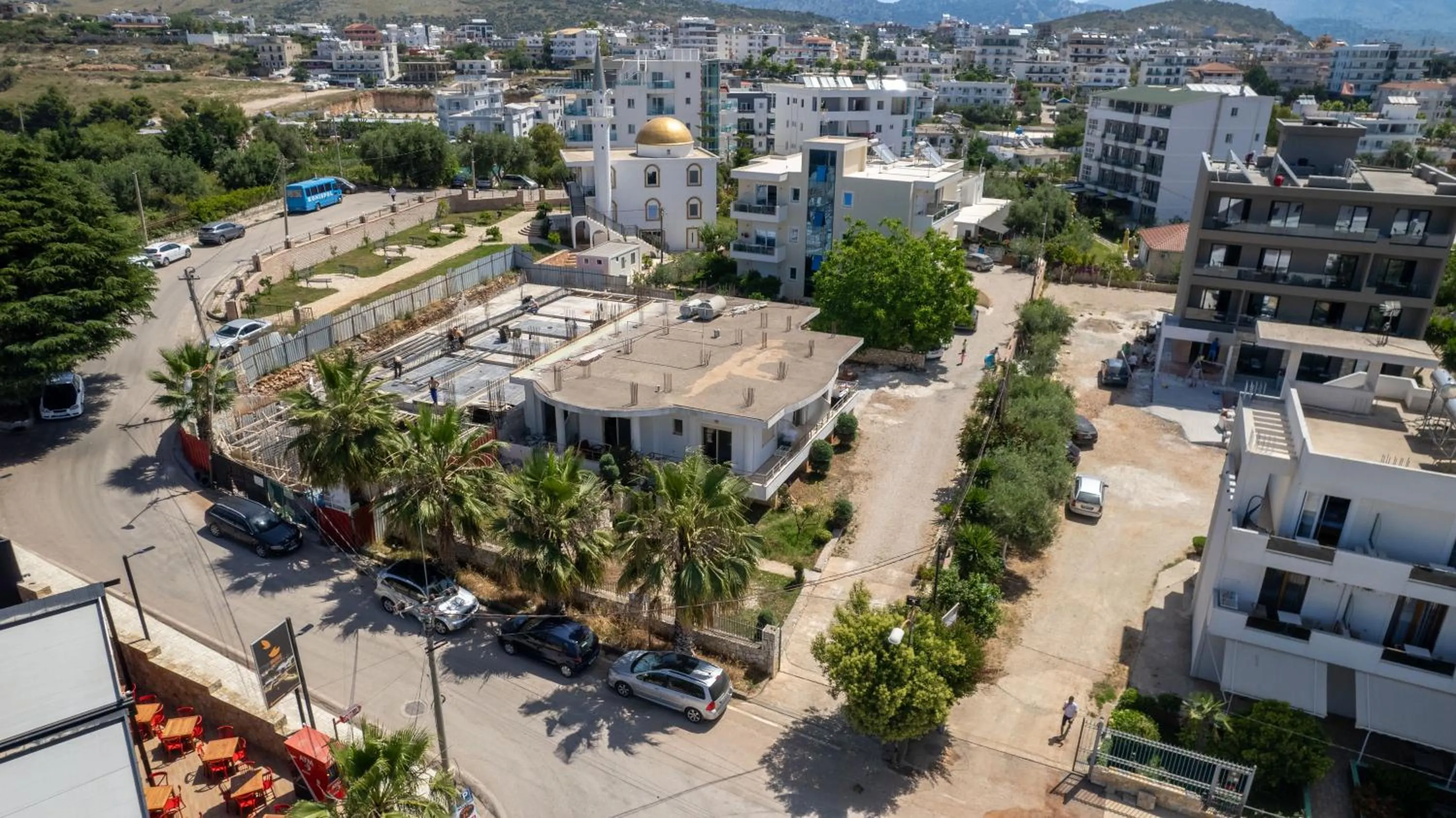 Property building in Golden Hotel