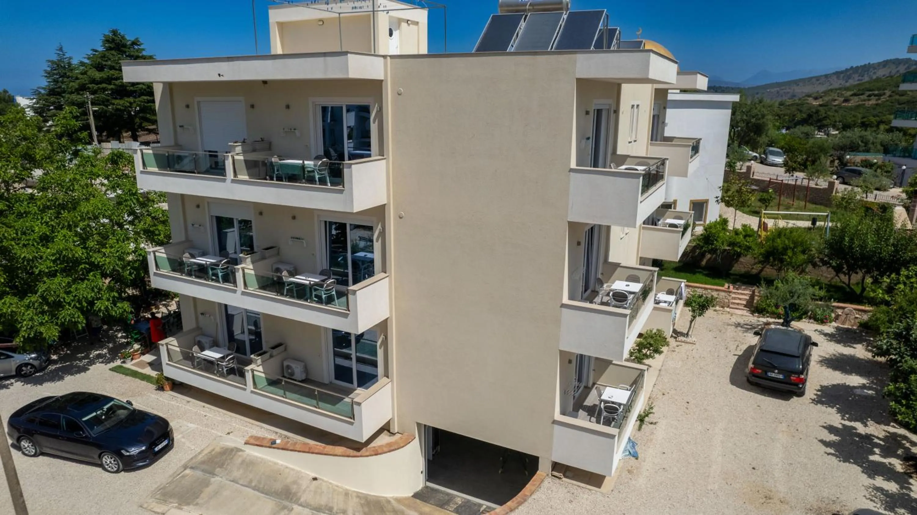 Property building in Golden Hotel