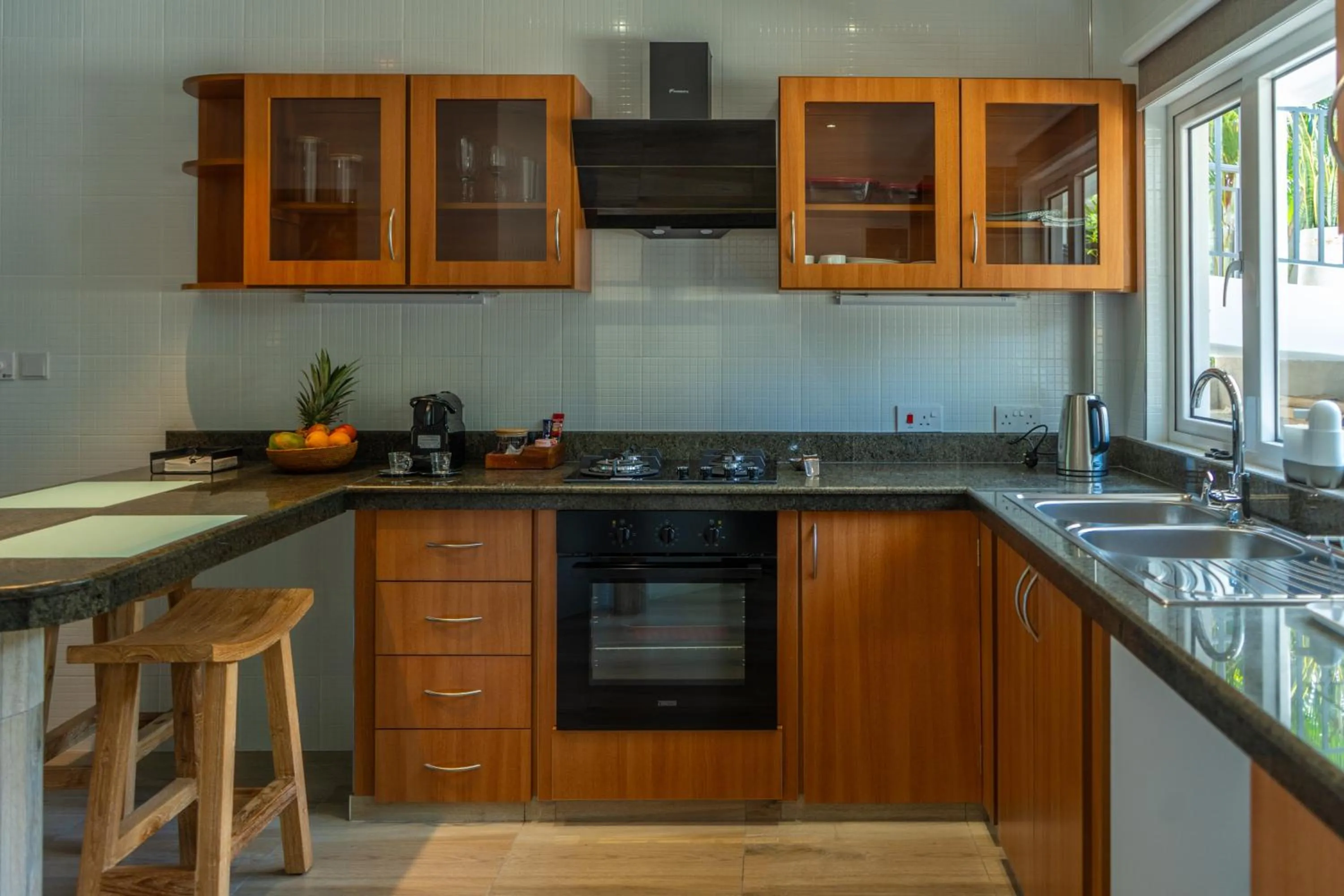 kitchen in Summer Sand Holiday Apartments