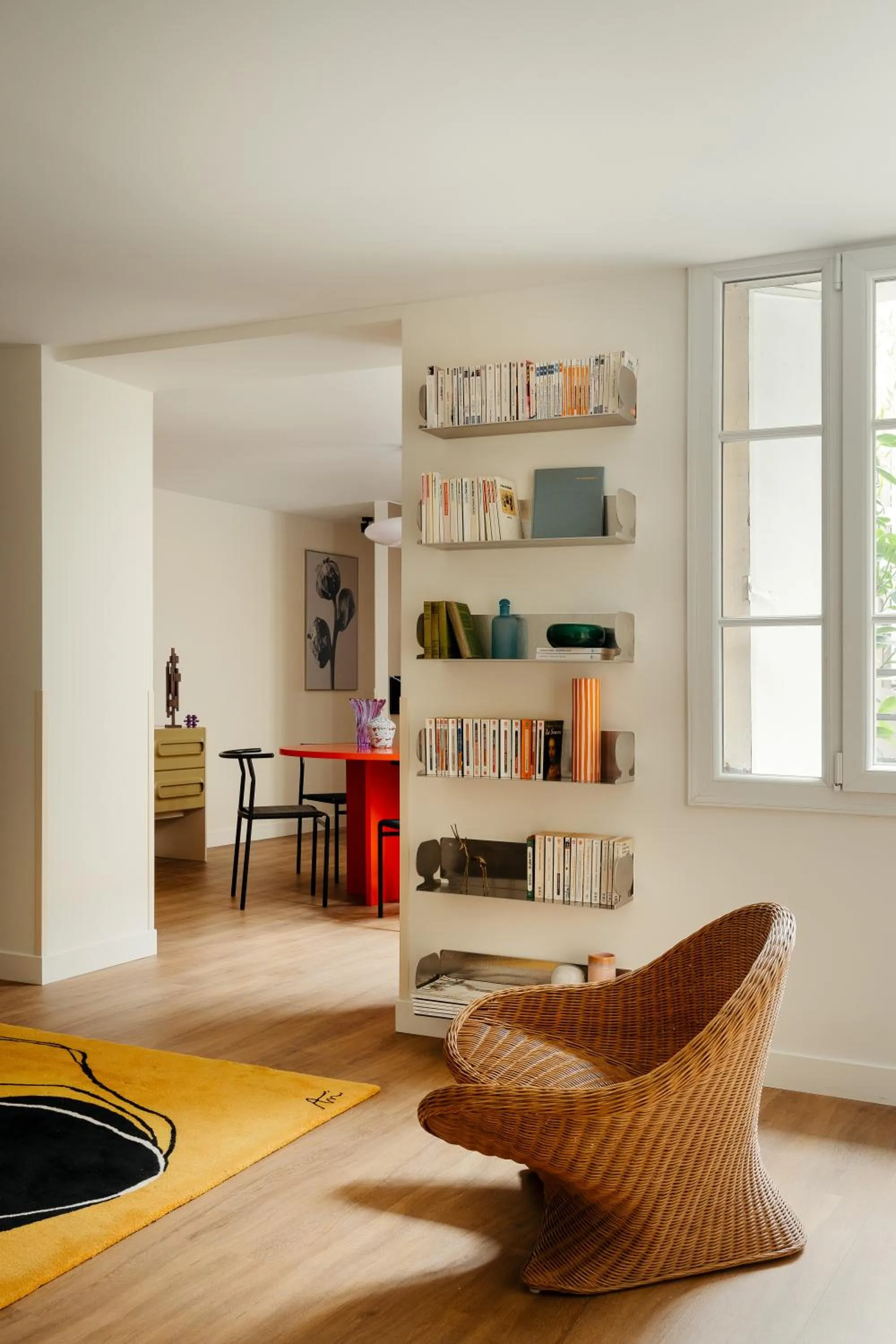 Living room in Edgar Suites Marais - Temple