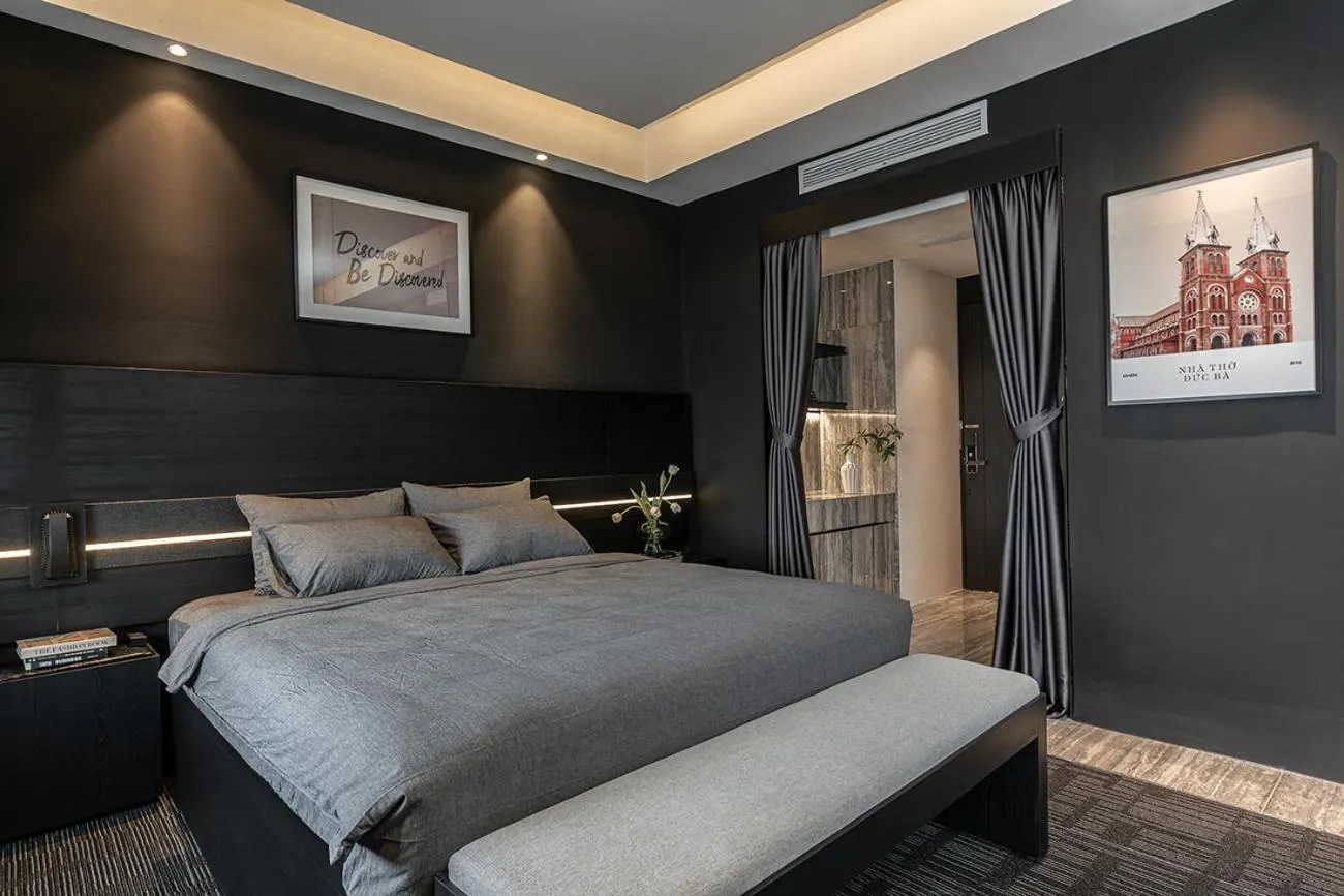 Photo of the whole room, Bed in M Village Nguyễn Kiệm - Cosmo Airport Hotel
