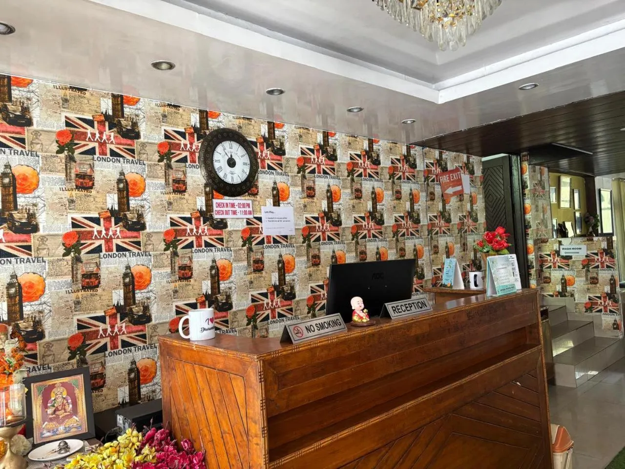 Lobby or reception in Hotel Bob's N Barley Luxury Room Best Hotel in McLeod Ganj