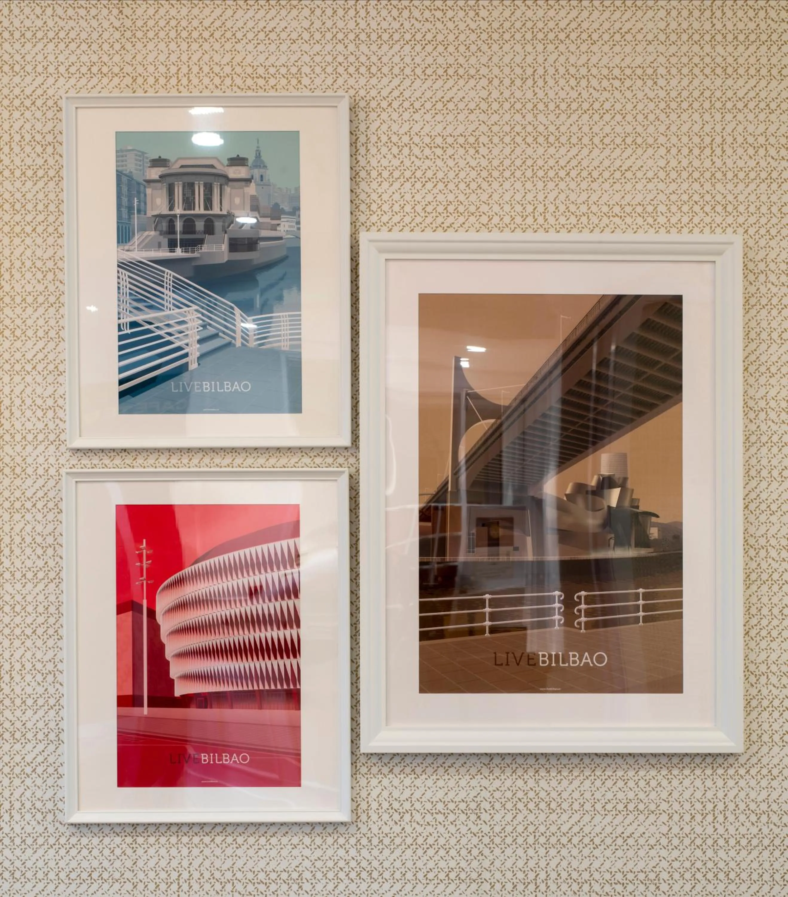 Lobby or reception in Santiago Apartments Bilbao