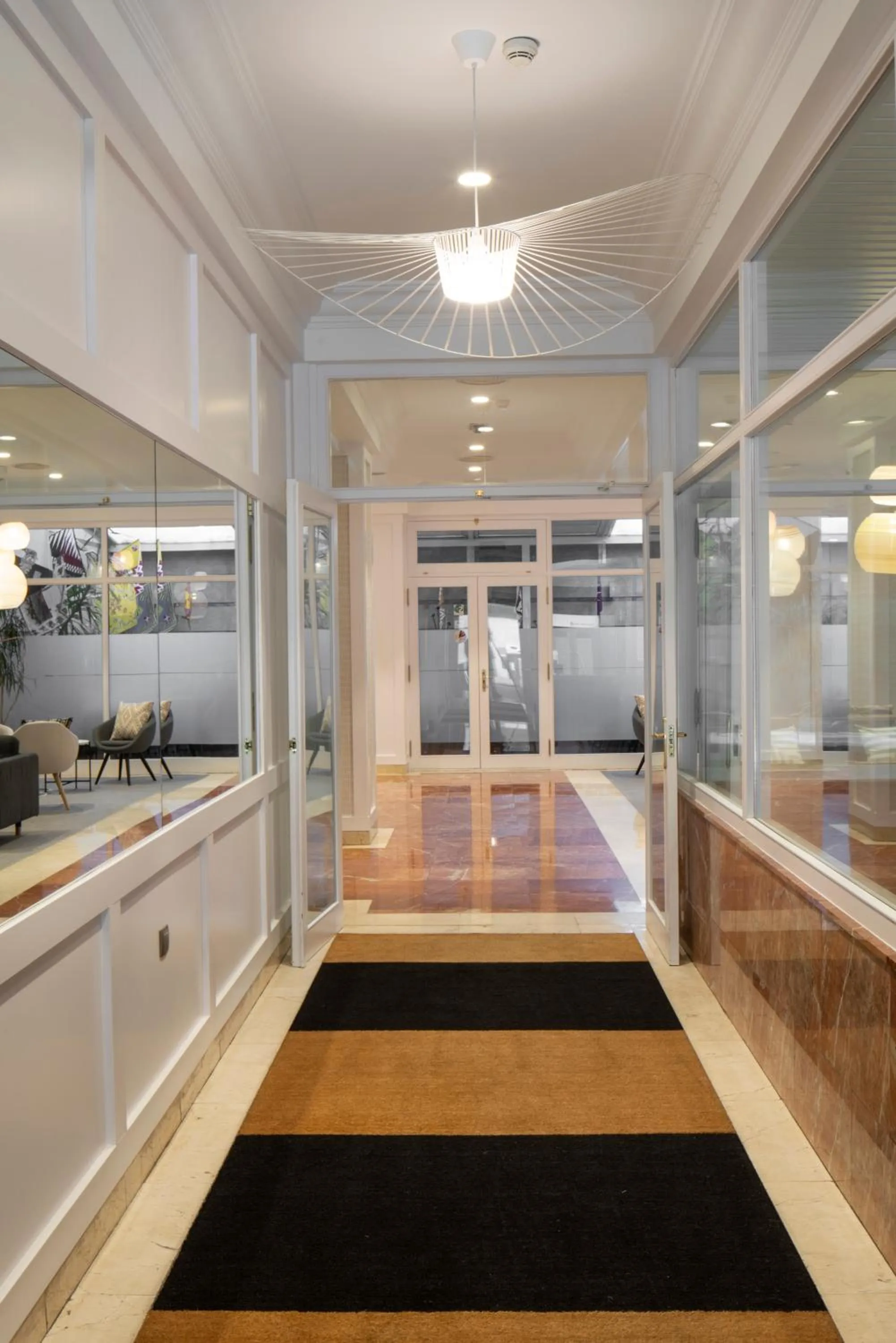 Lobby or reception in Santiago Apartments Bilbao