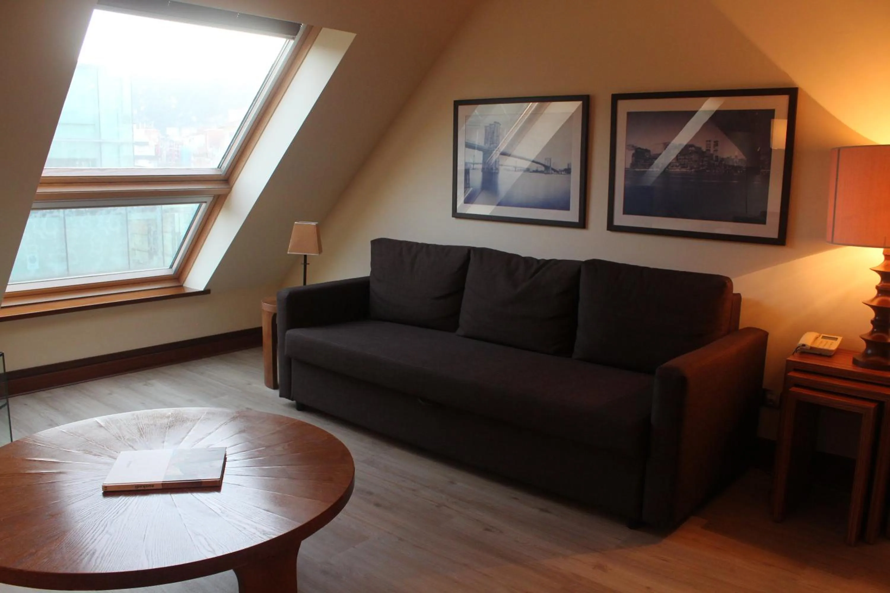 Living room in Santiago Apartments Bilbao