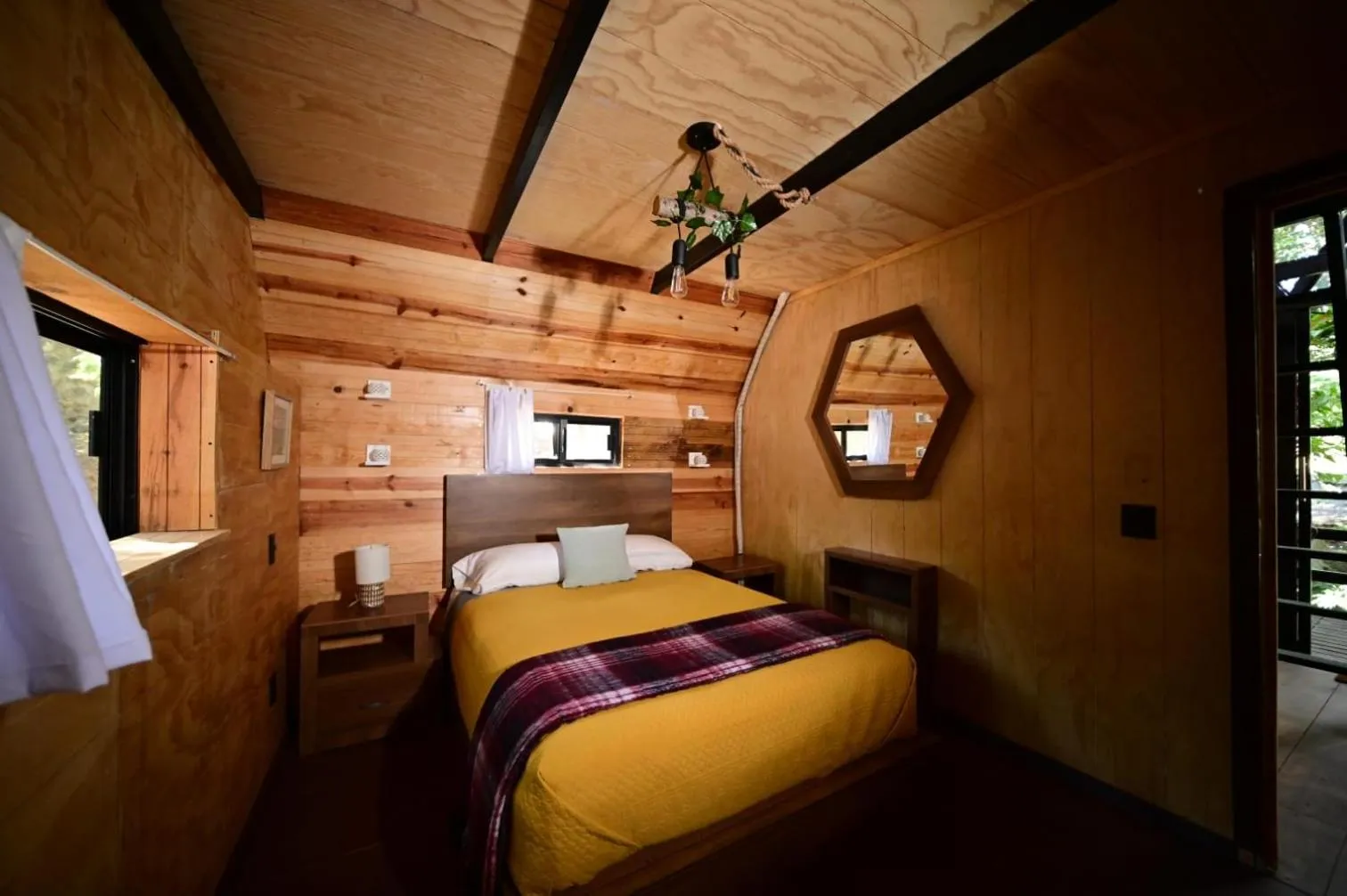 Bedroom in Hotel cabañas yyukkai