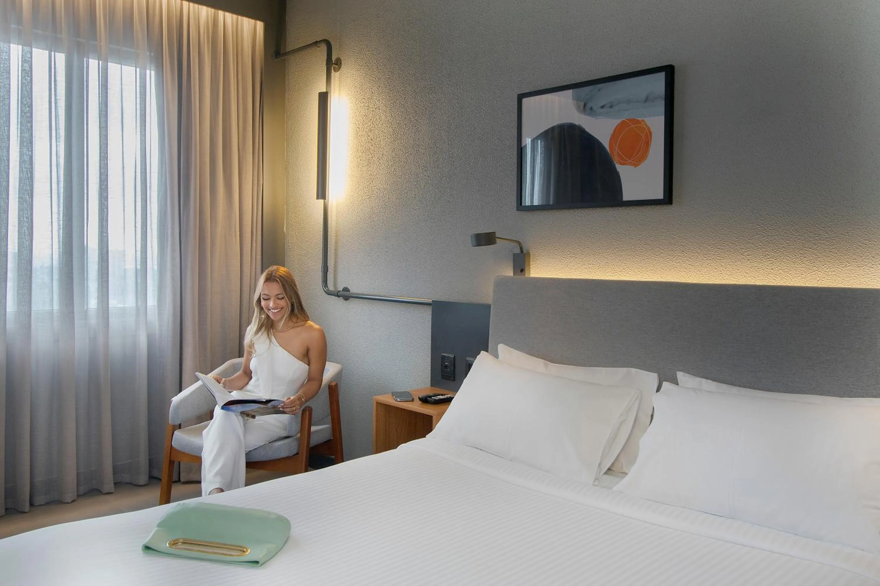 Bed in Novotel Porto Alegre Tres Figueiras