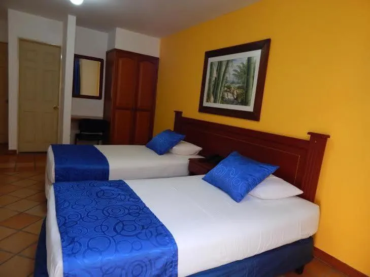 Bed in Hotel Castillo Real